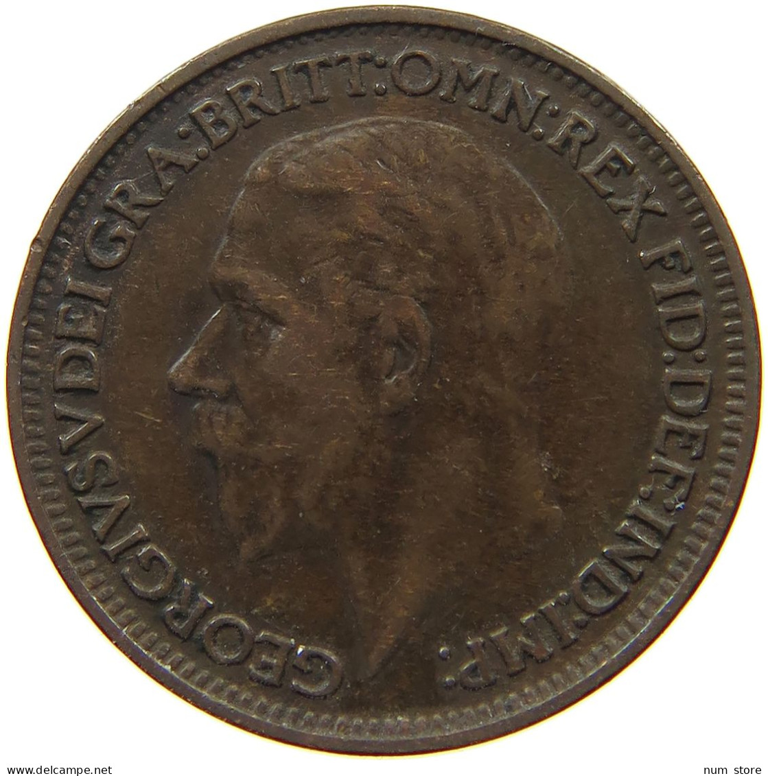 GREAT BRITAIN FARTHING 1926 George V. (1910-1936) #a093 0603 - B. 1 Farthing