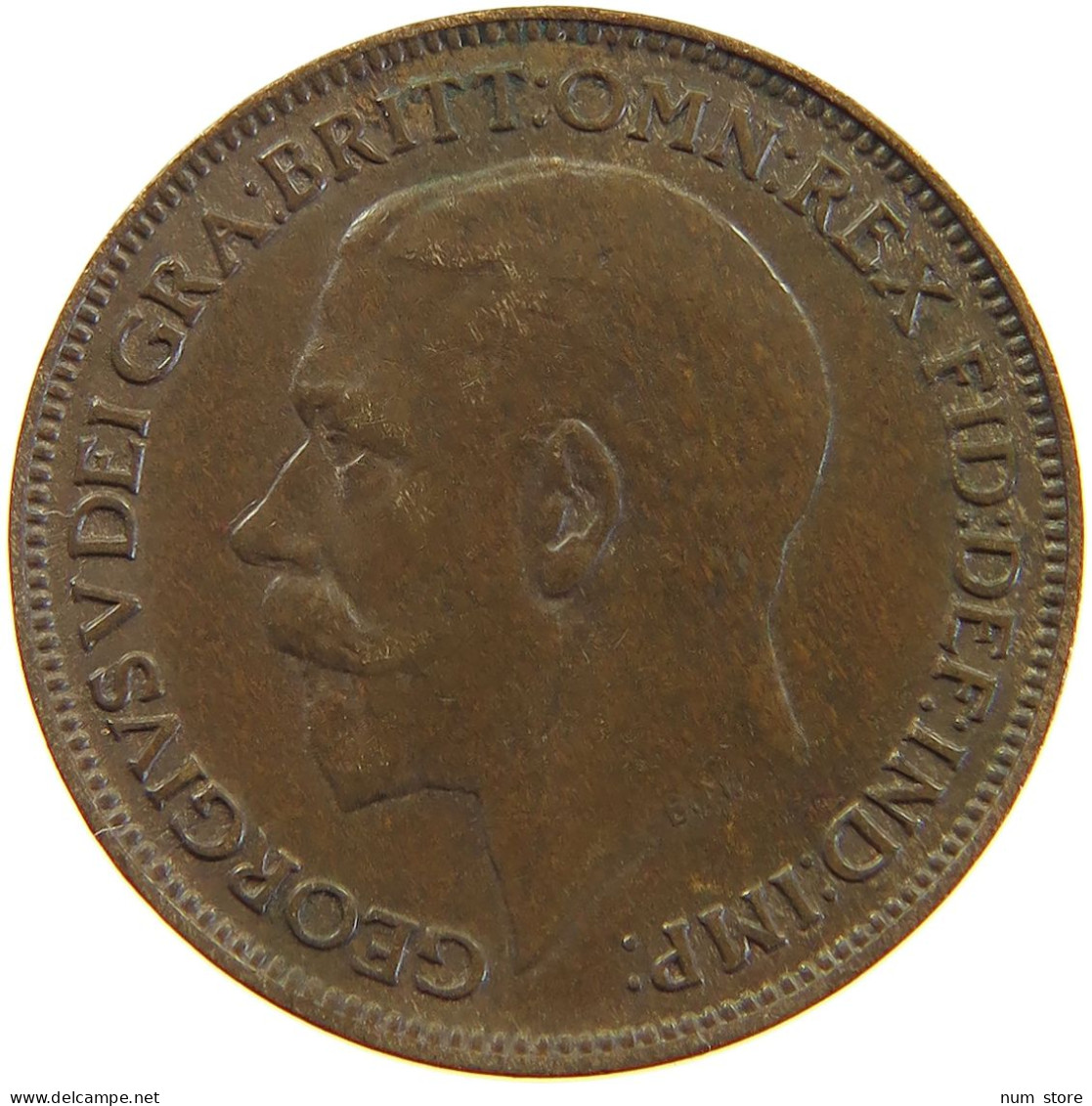 GREAT BRITAIN FARTHING 1925 George V. (1910-1936) #a066 0791 - B. 1 Farthing