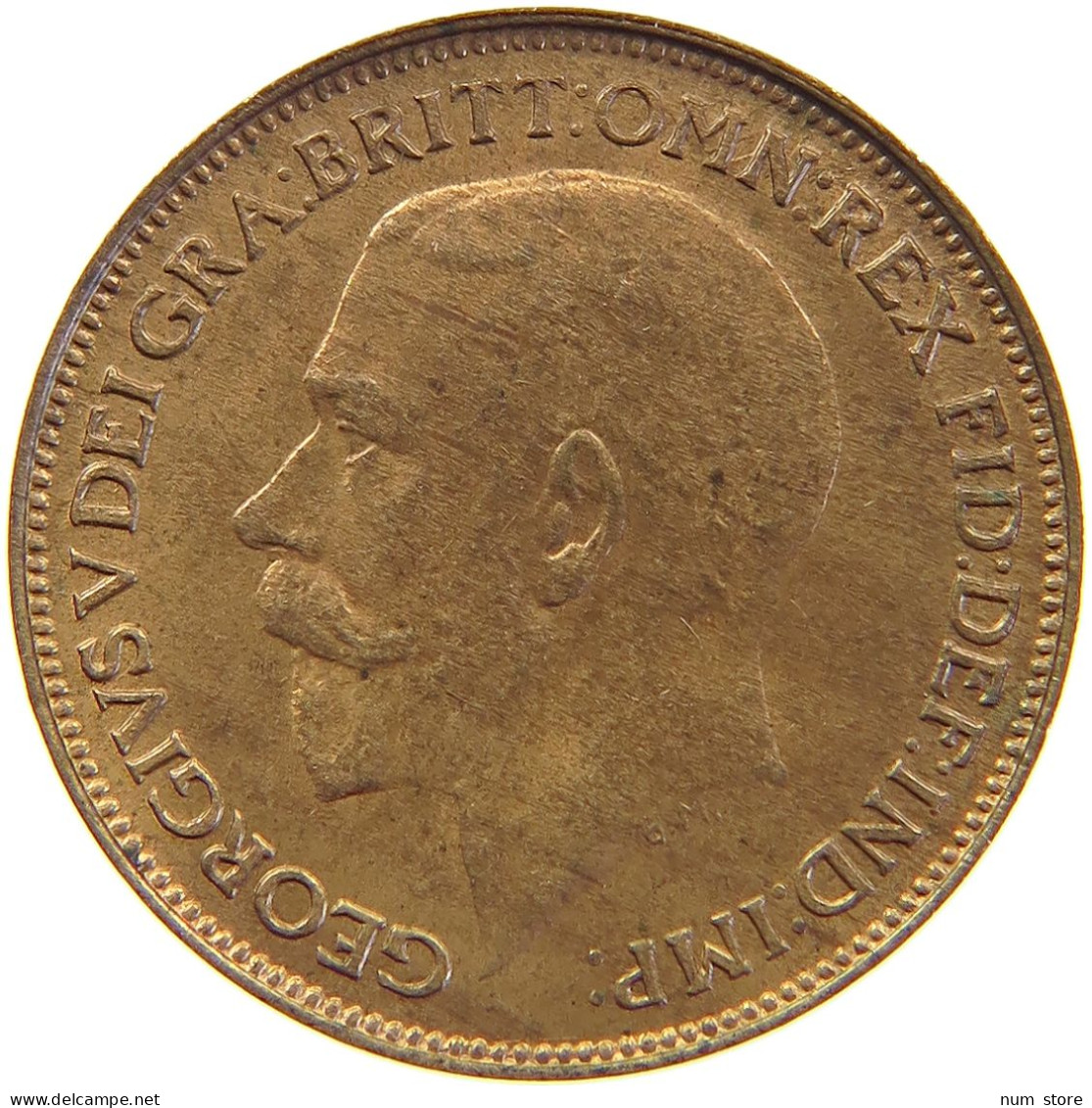 GREAT BRITAIN FARTHING 1922 George V. (1910-1936) #c063 0277 - B. 1 Farthing