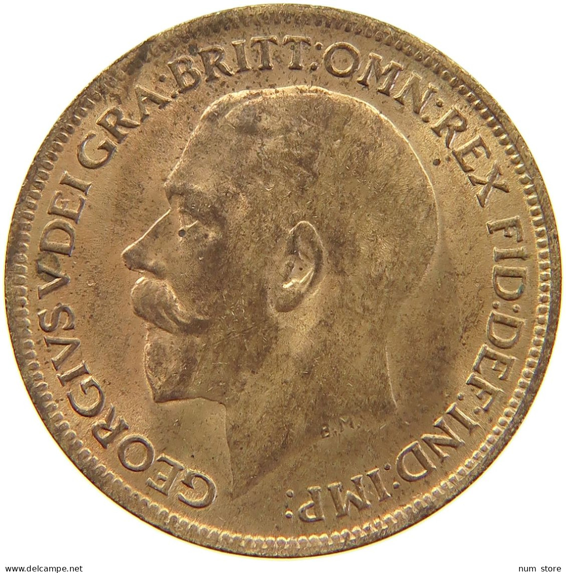 GREAT BRITAIN FARTHING 1919 George V. (1910-1936) #c063 0285 - B. 1 Farthing