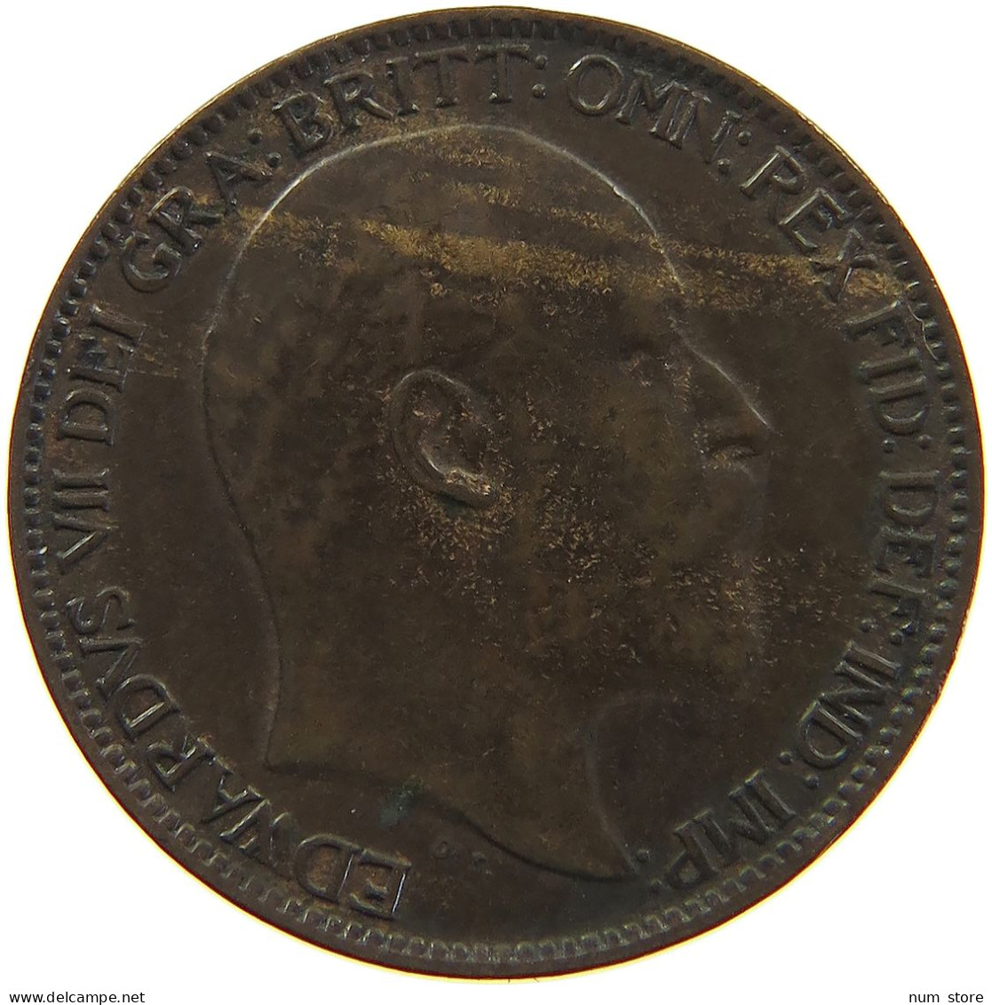 GREAT BRITAIN FARTHING 1903 Edward VII., 1901 - 1910 #s021 0131 - B. 1 Farthing