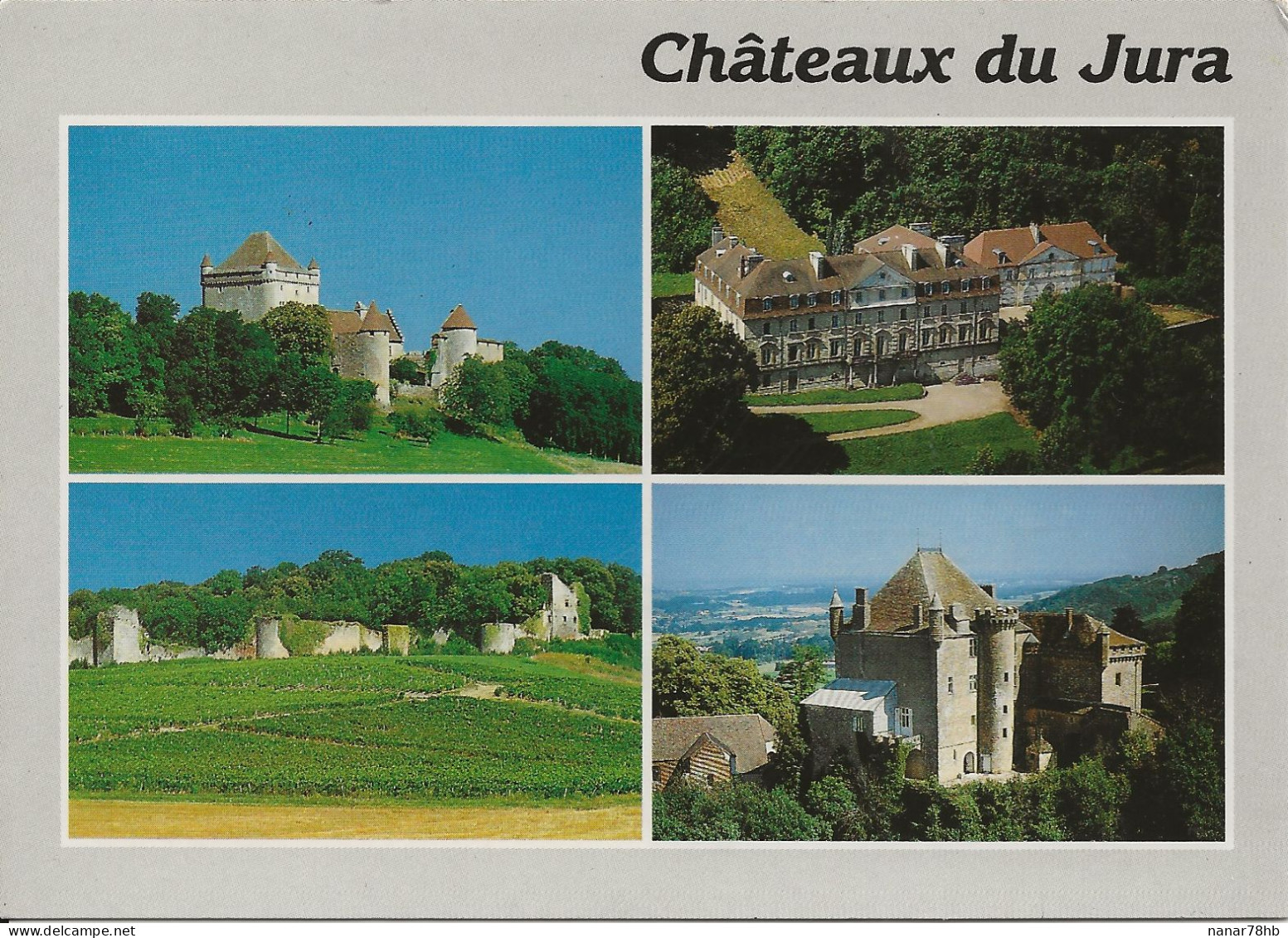 CPM Les Châteaux Du Jura (multivues) - Franche-Comté