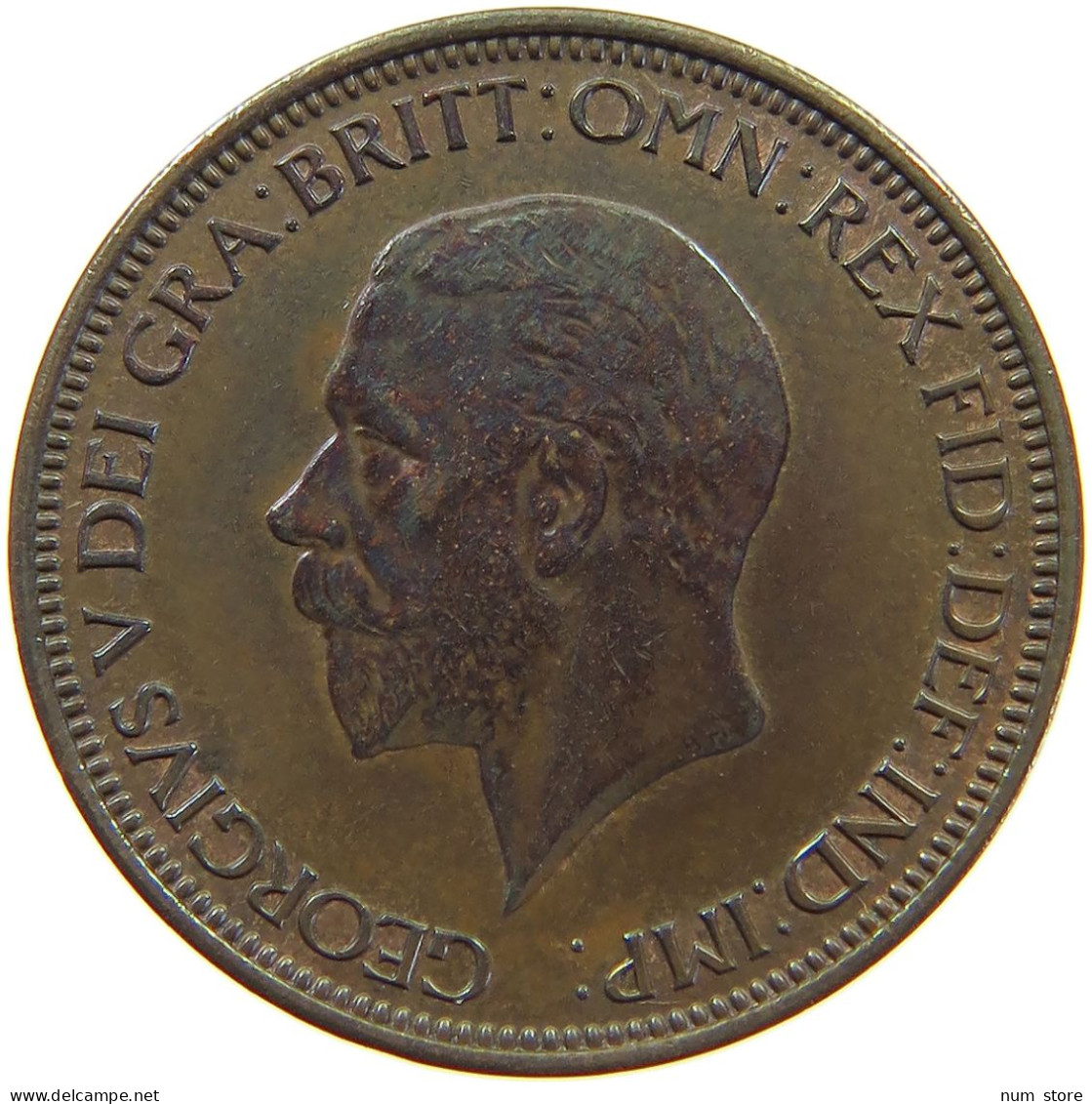 GREAT BRITAIN HALFPENNY 1936 George VI. (1936-1952) #c061 0041 - C. 1/2 Penny