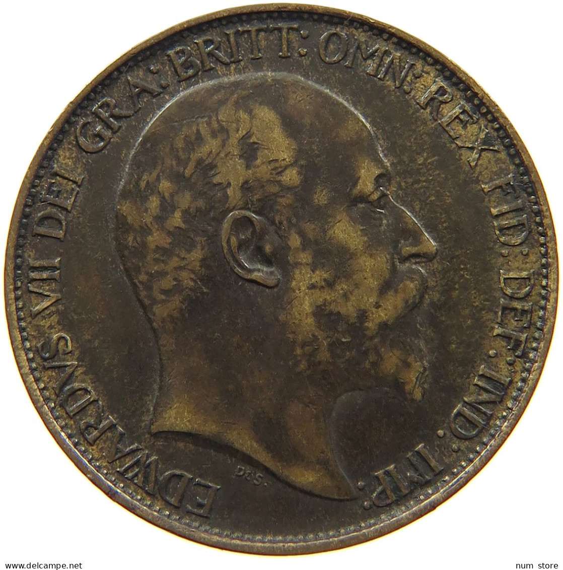 GREAT BRITAIN HALFPENNY 1905 Edward VII., 1901 - 1910 #s019 0279 - C. 1/2 Penny