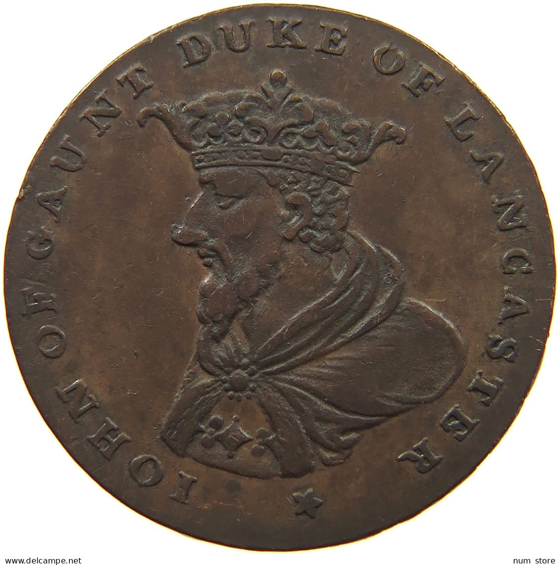 GREAT BRITAIN HALFPENNY 1792 GEORGE III. 1760-1820 LANCASTER #t138 0037 - B. 1/2 Penny