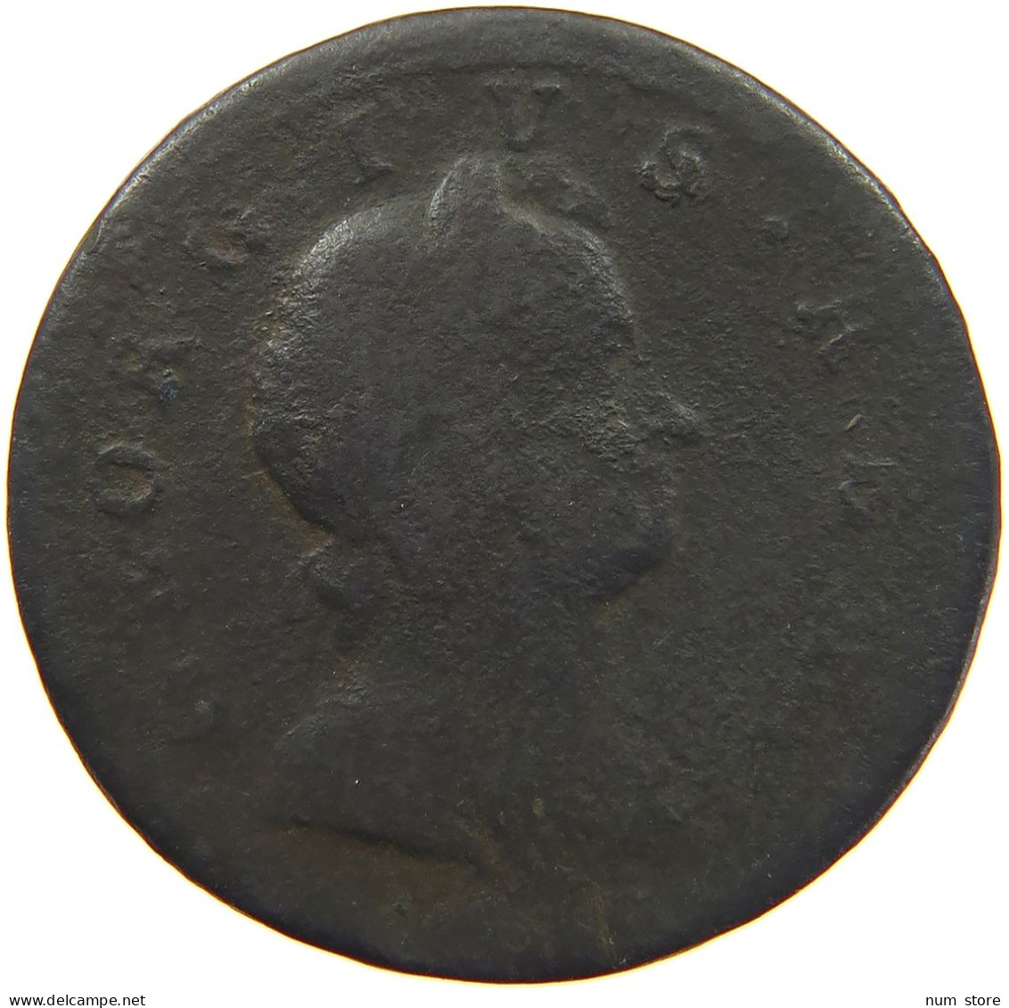 GREAT BRITAIN HALFPENNY 1720 George I. (1714-1727) #c061 0011 - B. 1/2 Penny