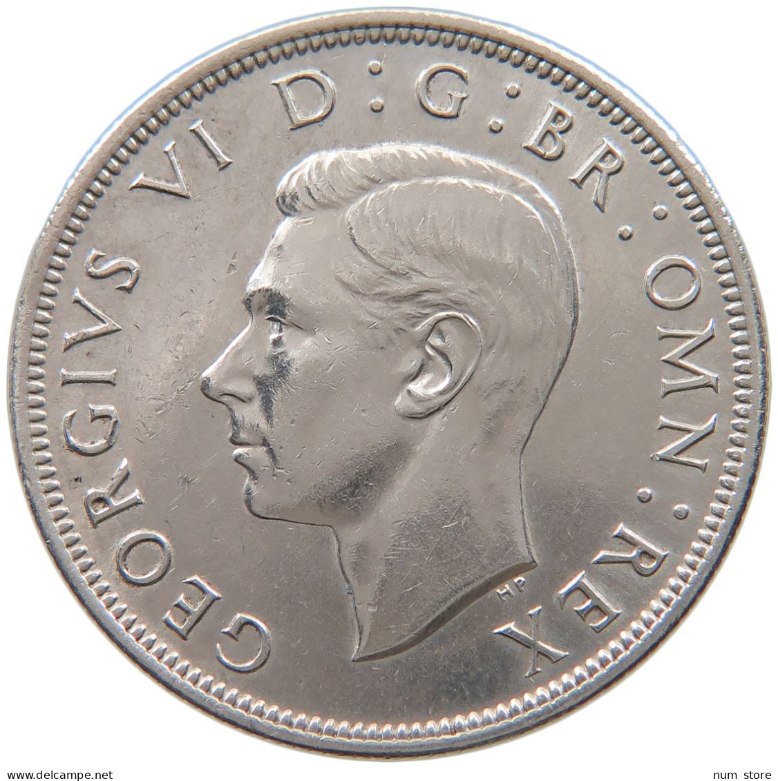 GREAT BRITAIN HALFCROWN 1944 George VI. (1936-1952) #t156 0457 - K. 1/2 Crown