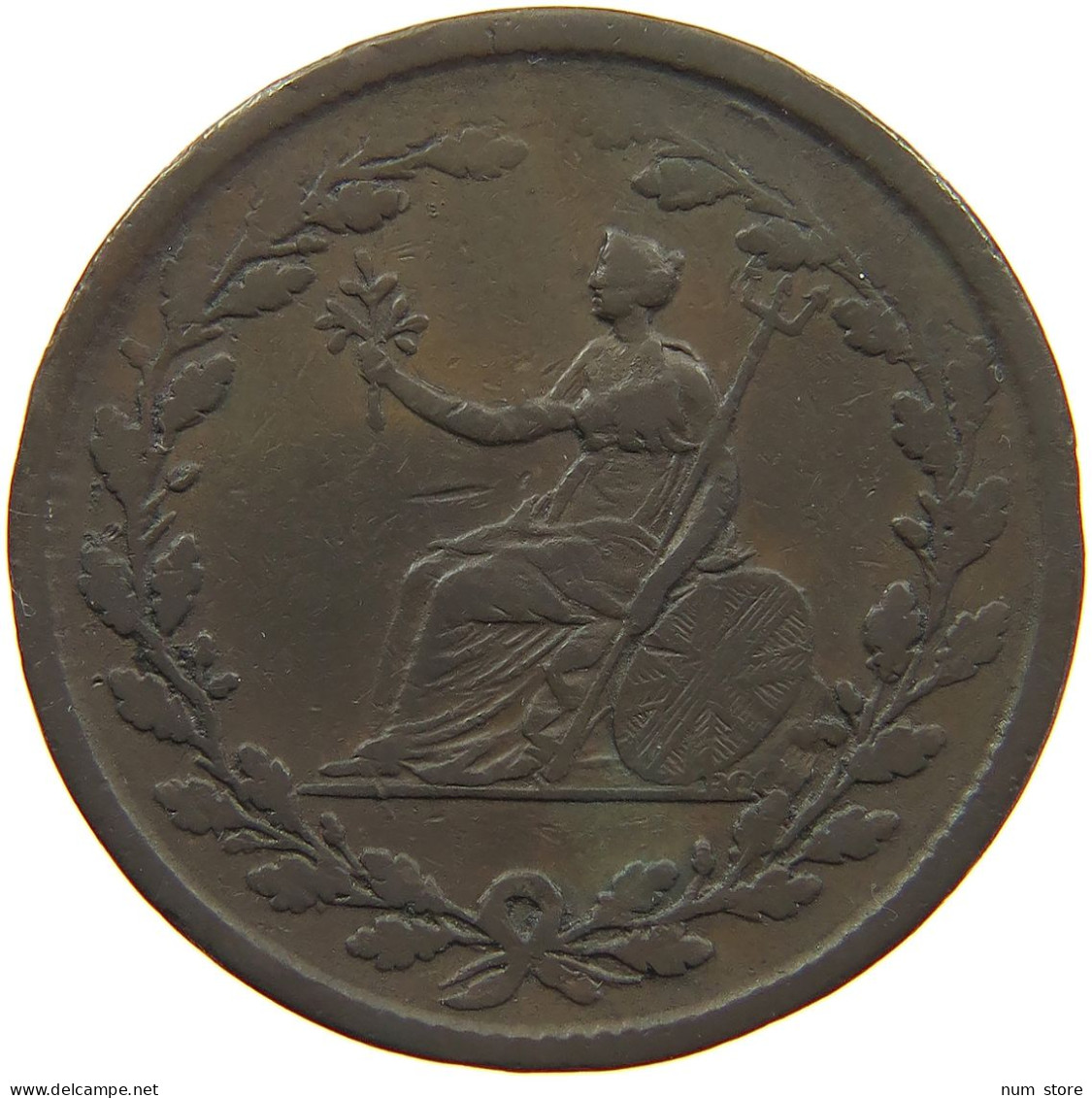 GREAT BRITAIN HALFPENNY  BRUTUS ESSEX #t138 0073 - Sonstige & Ohne Zuordnung