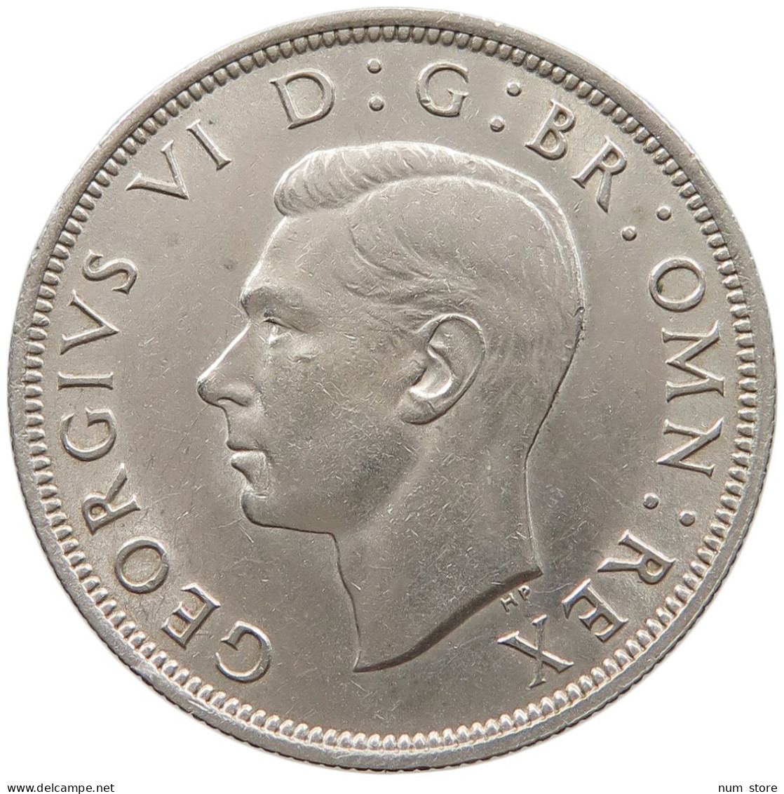 GREAT BRITAIN HALFCROWN 1941 George VI. (1936-1952) #t158 0329 - K. 1/2 Crown