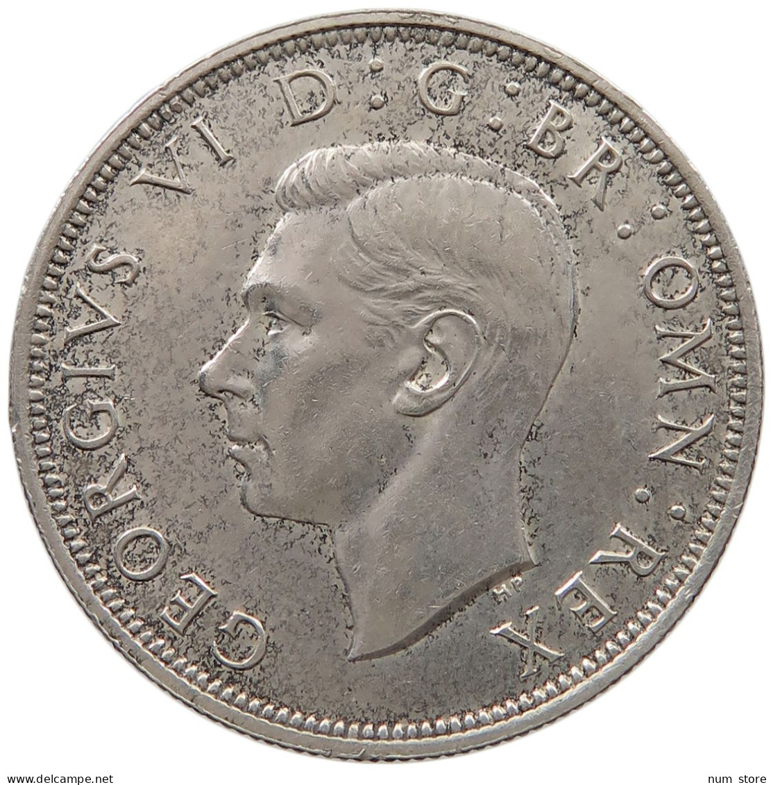 GREAT BRITAIN HALFCROWN 1943 George VI. (1936-1952) #t154 0395 - K. 1/2 Crown