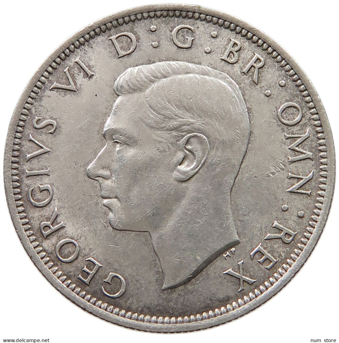 GREAT BRITAIN HALFCROWN 1937 George VI. (1936-1952) #t085 0421 - K. 1/2 Crown