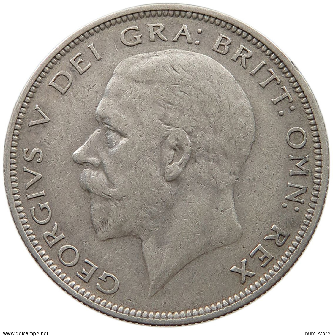 GREAT BRITAIN HALFCROWN 1935 George V. (1910-1936) #t111 0031 - K. 1/2 Crown