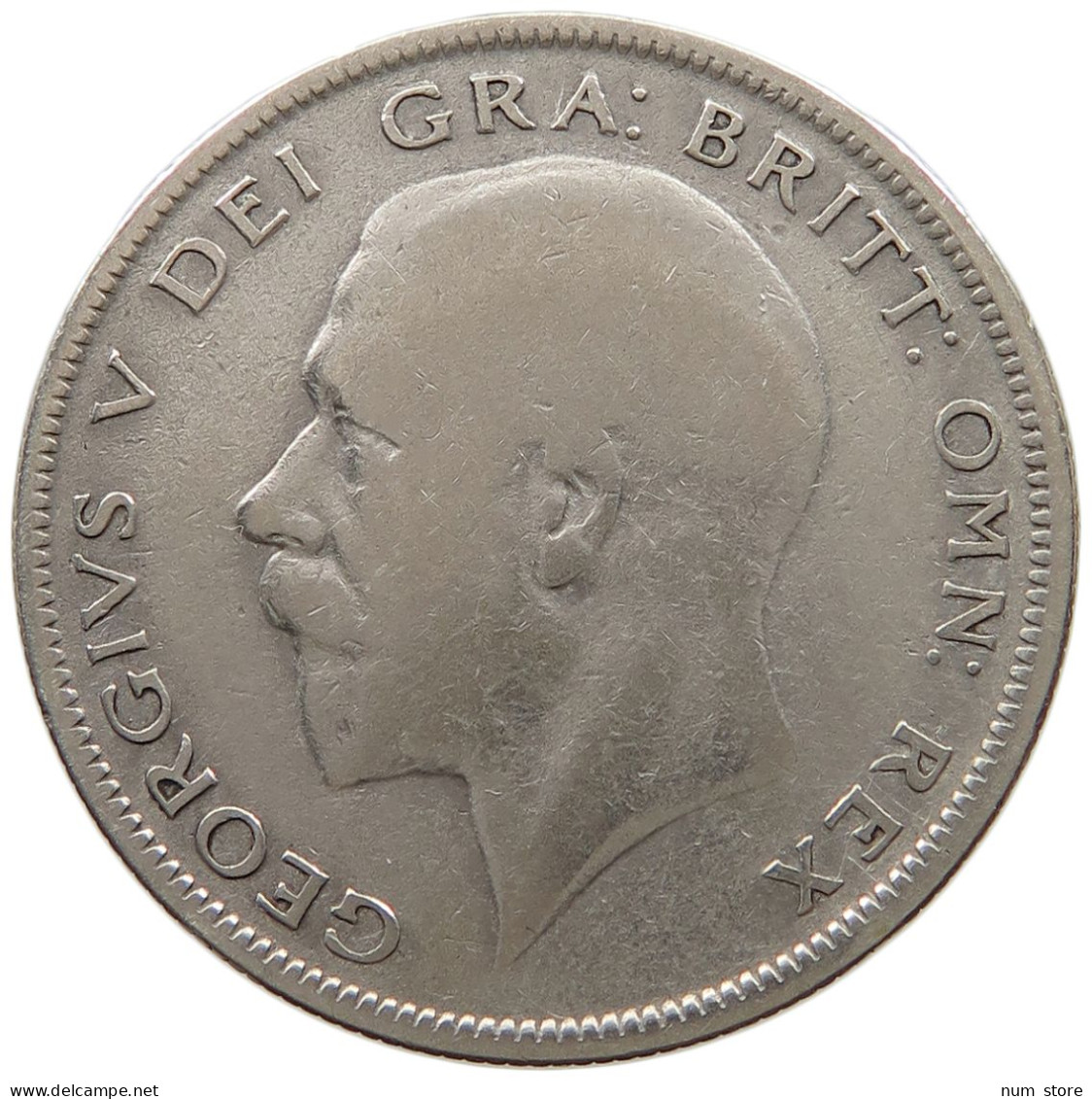 GREAT BRITAIN HALFCROWN 1929 George V. (1910-1936) #c081 0541 - K. 1/2 Crown