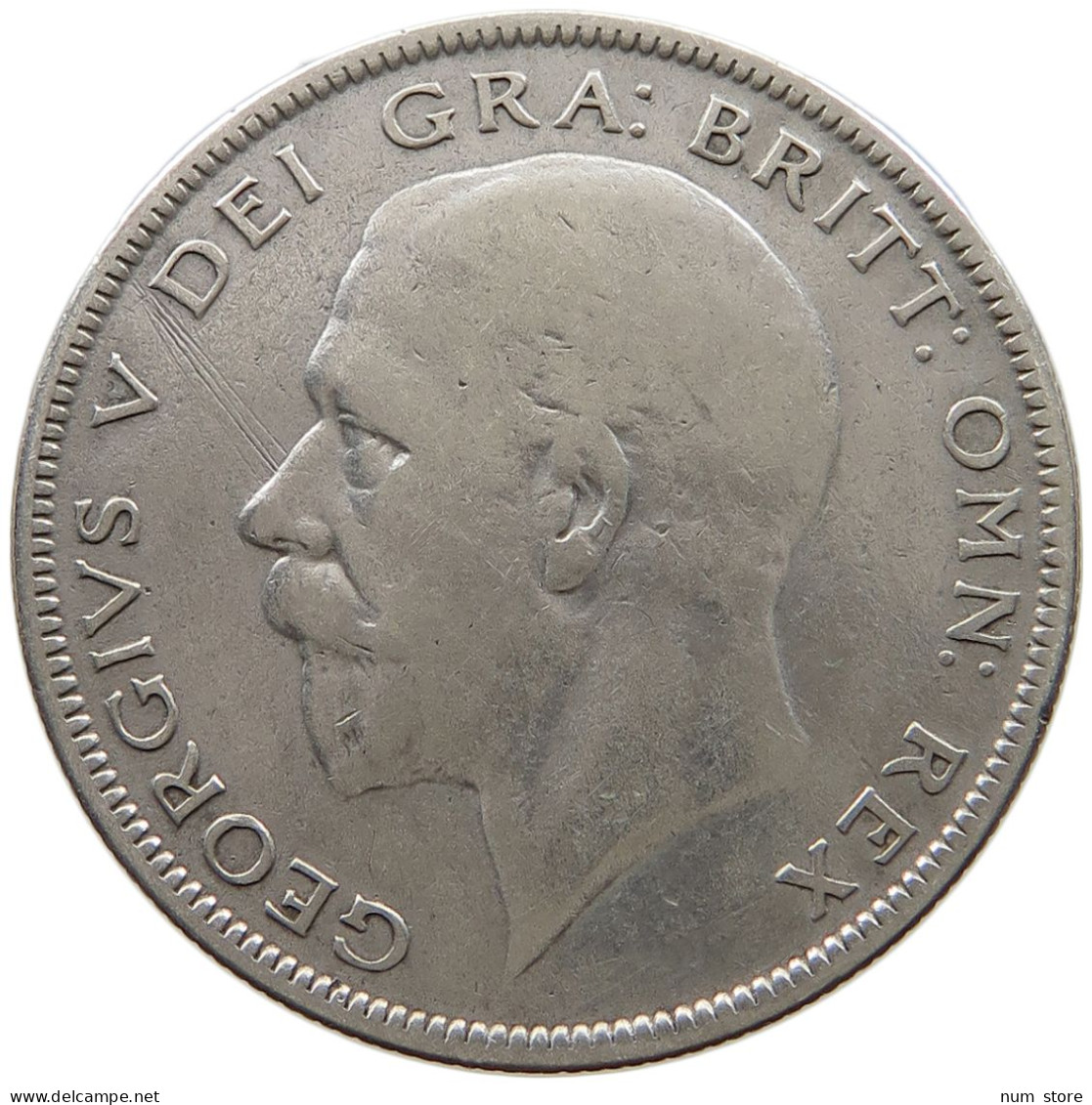 GREAT BRITAIN HALFCROWN 1928 George V. (1910-1936) #a090 0623 - K. 1/2 Crown