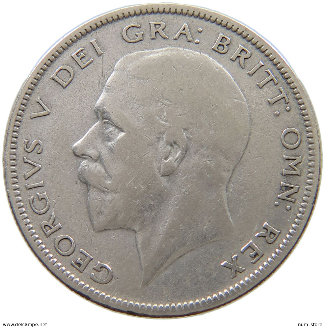 GREAT BRITAIN HALFCROWN 1928 George V. (1910-1936) #a067 1165 - K. 1/2 Crown