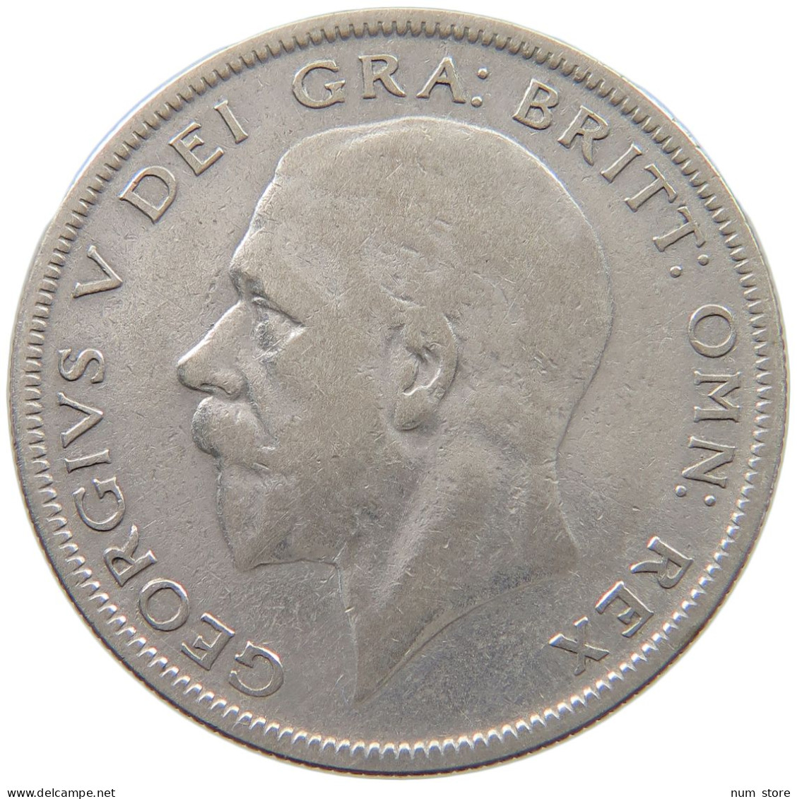 GREAT BRITAIN HALFCROWN 1928 George V. (1910-1936) #c080 0009 - K. 1/2 Crown