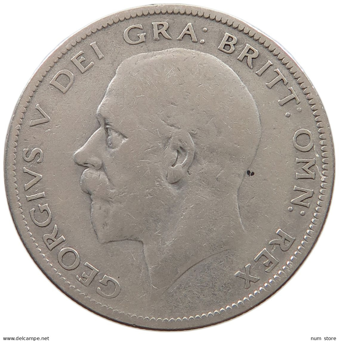GREAT BRITAIN HALFCROWN 1929 George V. (1910-1936) #a057 0663 - K. 1/2 Crown