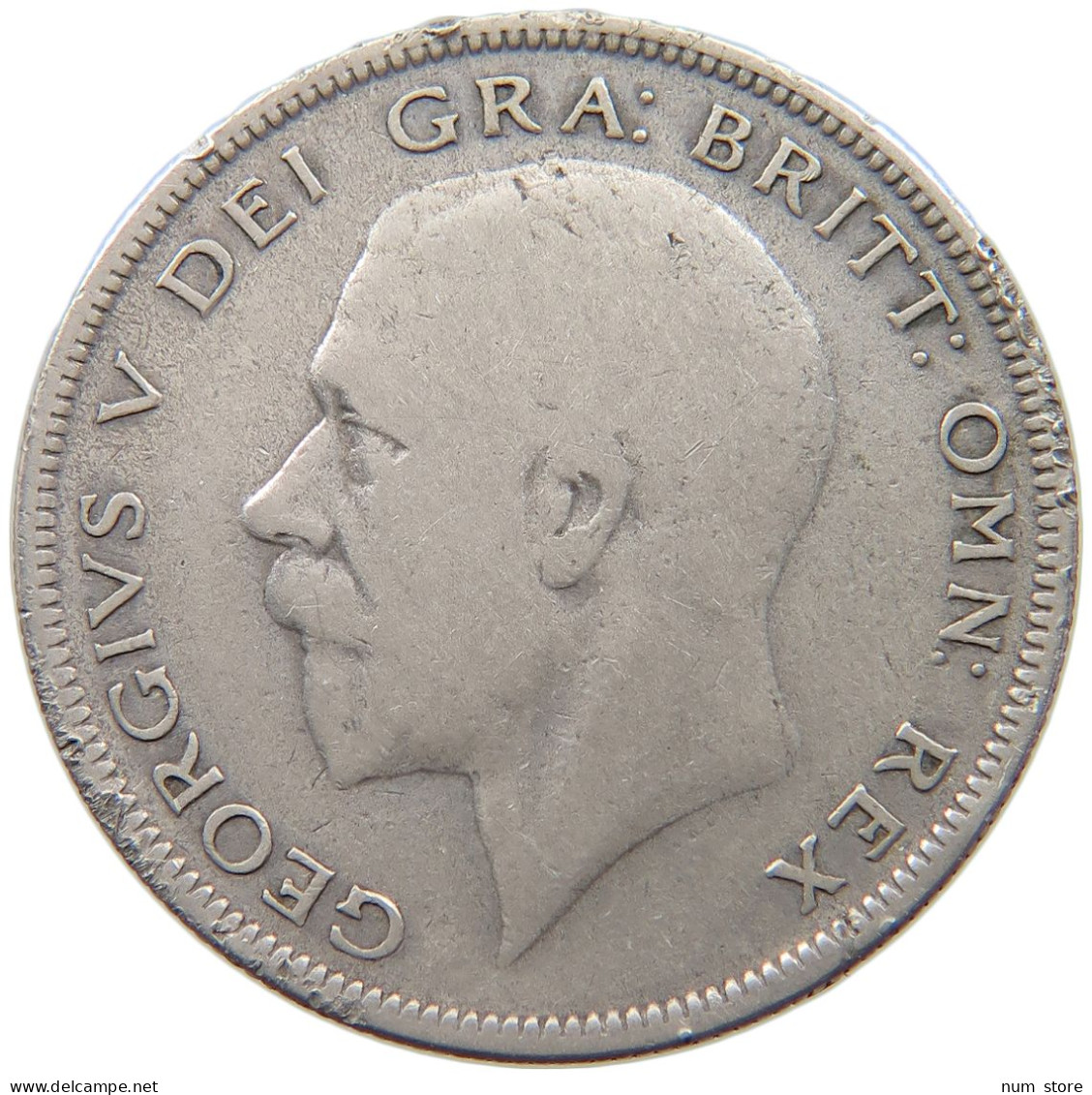 GREAT BRITAIN HALFCROWN 1928 George V. (1910-1936) #c080 0013 - K. 1/2 Crown