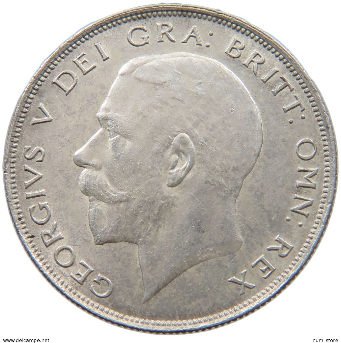 GREAT BRITAIN HALFCROWN 1923 George V. (1910-1936) #t006 0223 - K. 1/2 Crown