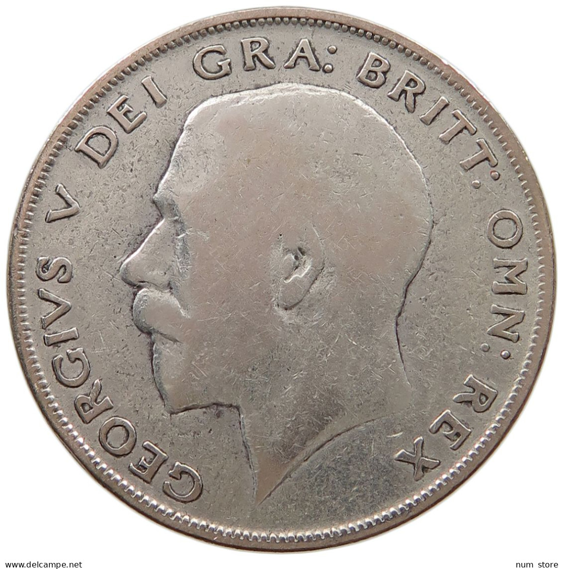 GREAT BRITAIN HALFCROWN 1923 George V. (1910-1936) #a057 0677 - K. 1/2 Crown