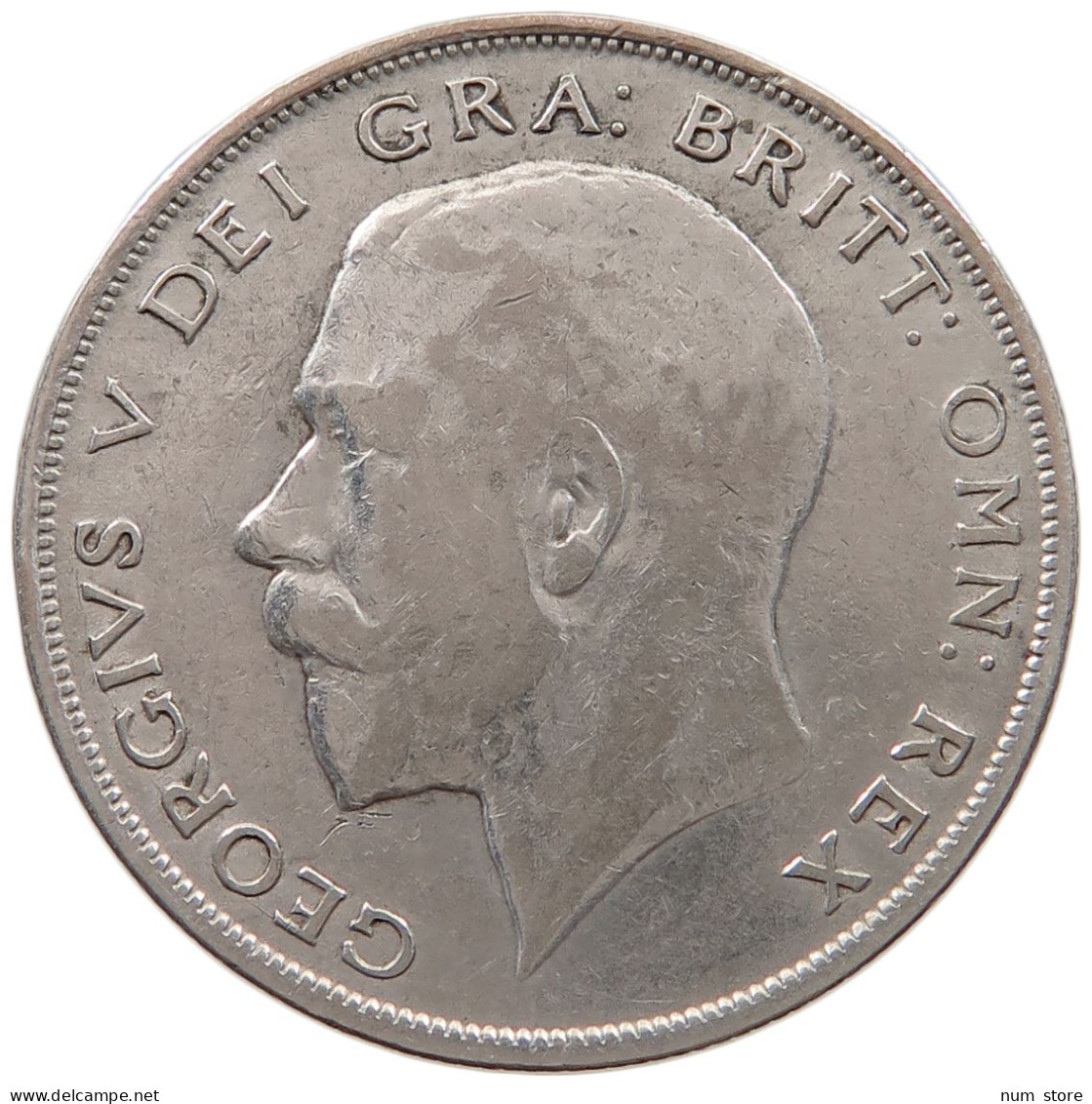 GREAT BRITAIN HALFCROWN 1923 George V. (1910-1936) #a057 0673 - K. 1/2 Crown