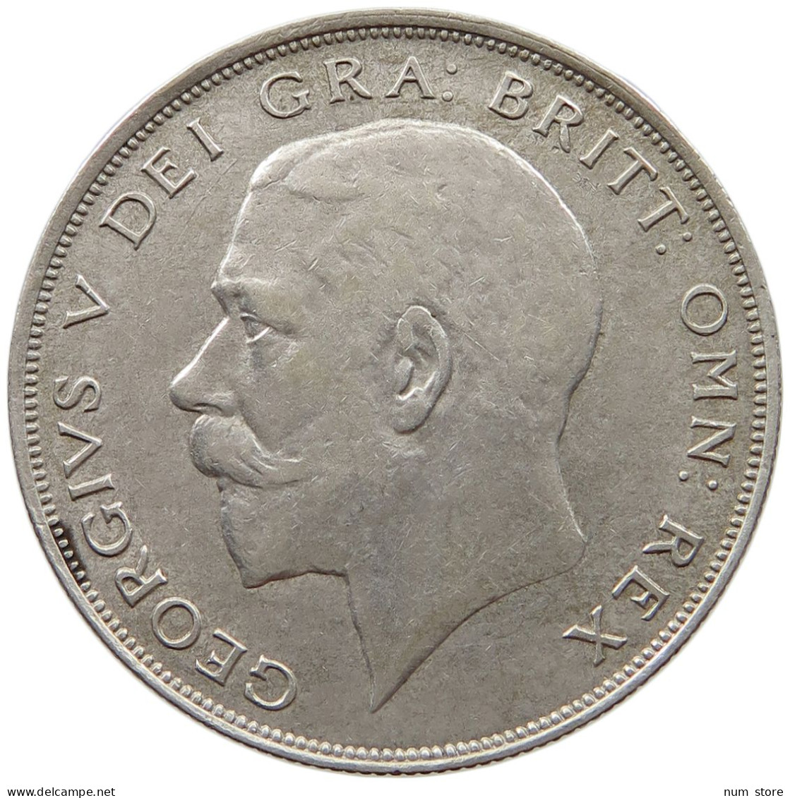GREAT BRITAIN HALFCROWN 1921 George V. (1910-1936) #t147 0199 - K. 1/2 Crown