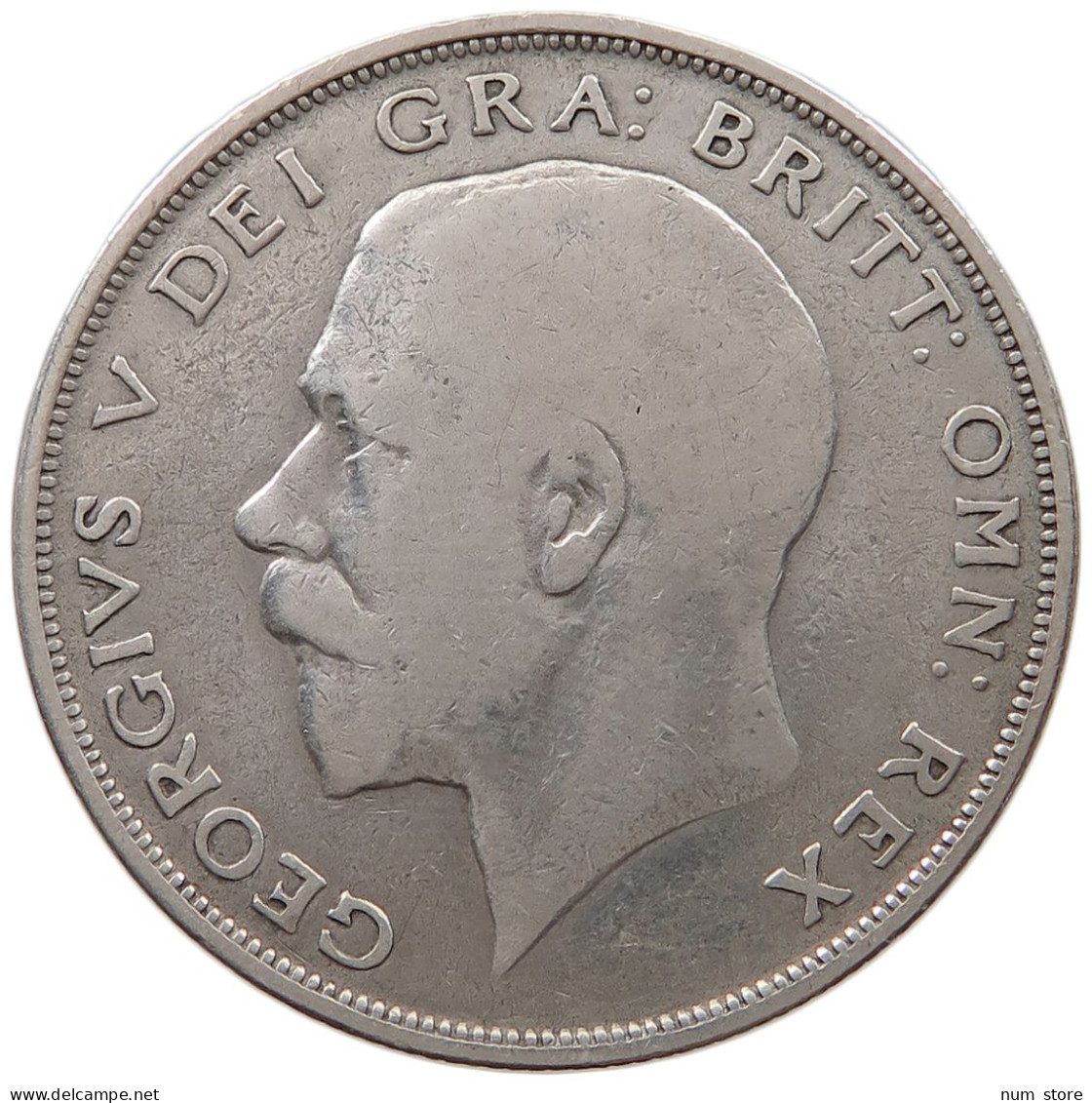 GREAT BRITAIN HALFCROWN 1923 George V. (1910-1936) #a057 0659 - K. 1/2 Crown