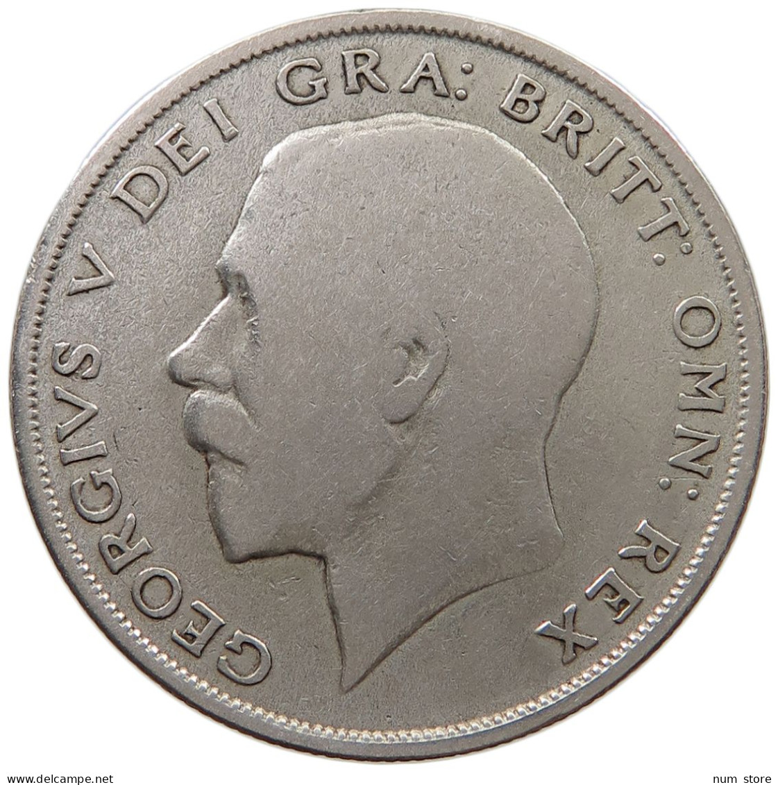 GREAT BRITAIN HALFCROWN 1922 George V. (1910-1936) #a057 0667 - K. 1/2 Crown