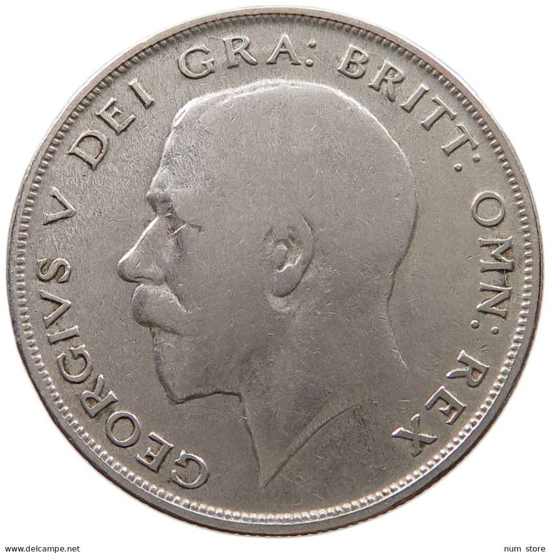 GREAT BRITAIN HALFCROWN 1920 George V. (1910-1936) #a057 0669 - K. 1/2 Crown