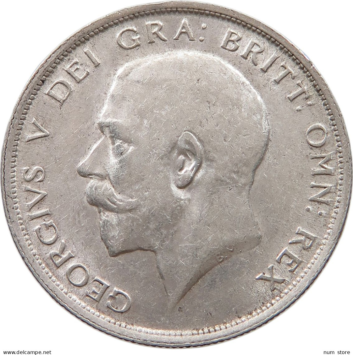 GREAT BRITAIN HALFCROWN 1915 George V. (1910-1936) #t115 0249 - K. 1/2 Crown