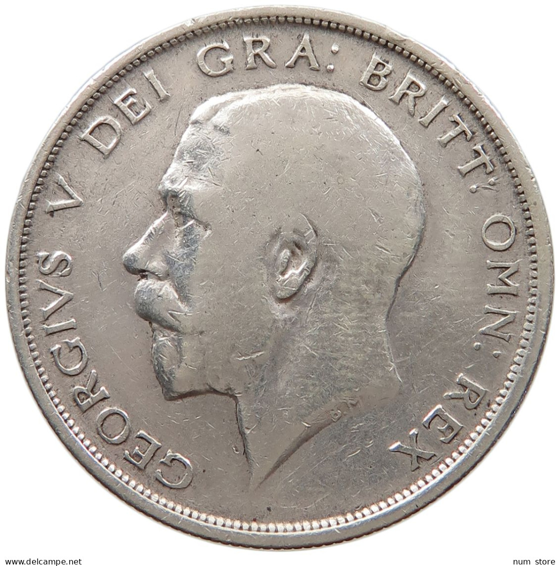 GREAT BRITAIN HALFCROWN 1916 George V. (1910-1936) #s015 0211 - K. 1/2 Crown