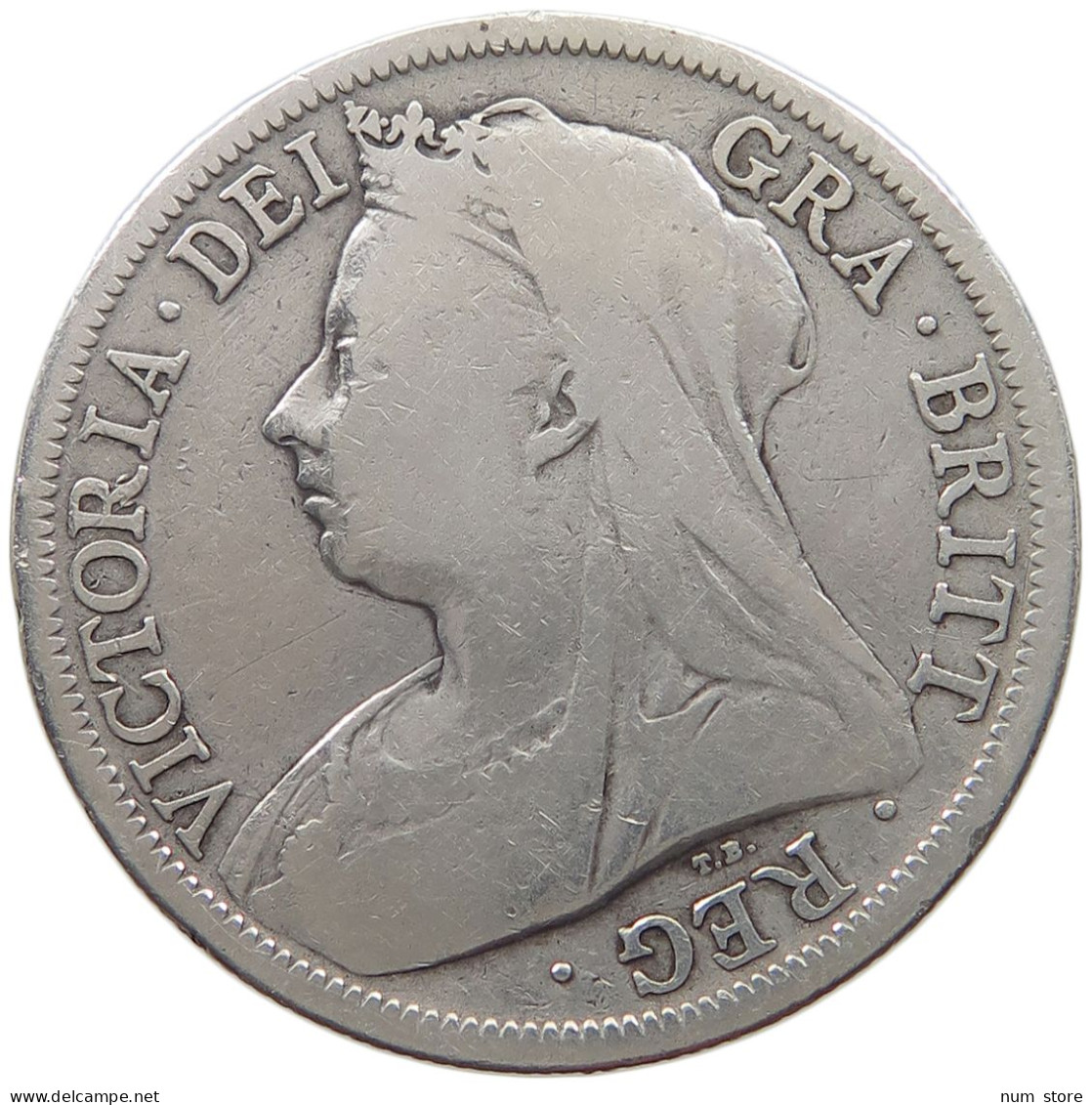 GREAT BRITAIN HALFCROWN 1901 Victoria 1837-1901 #a003 0041 - K. 1/2 Crown