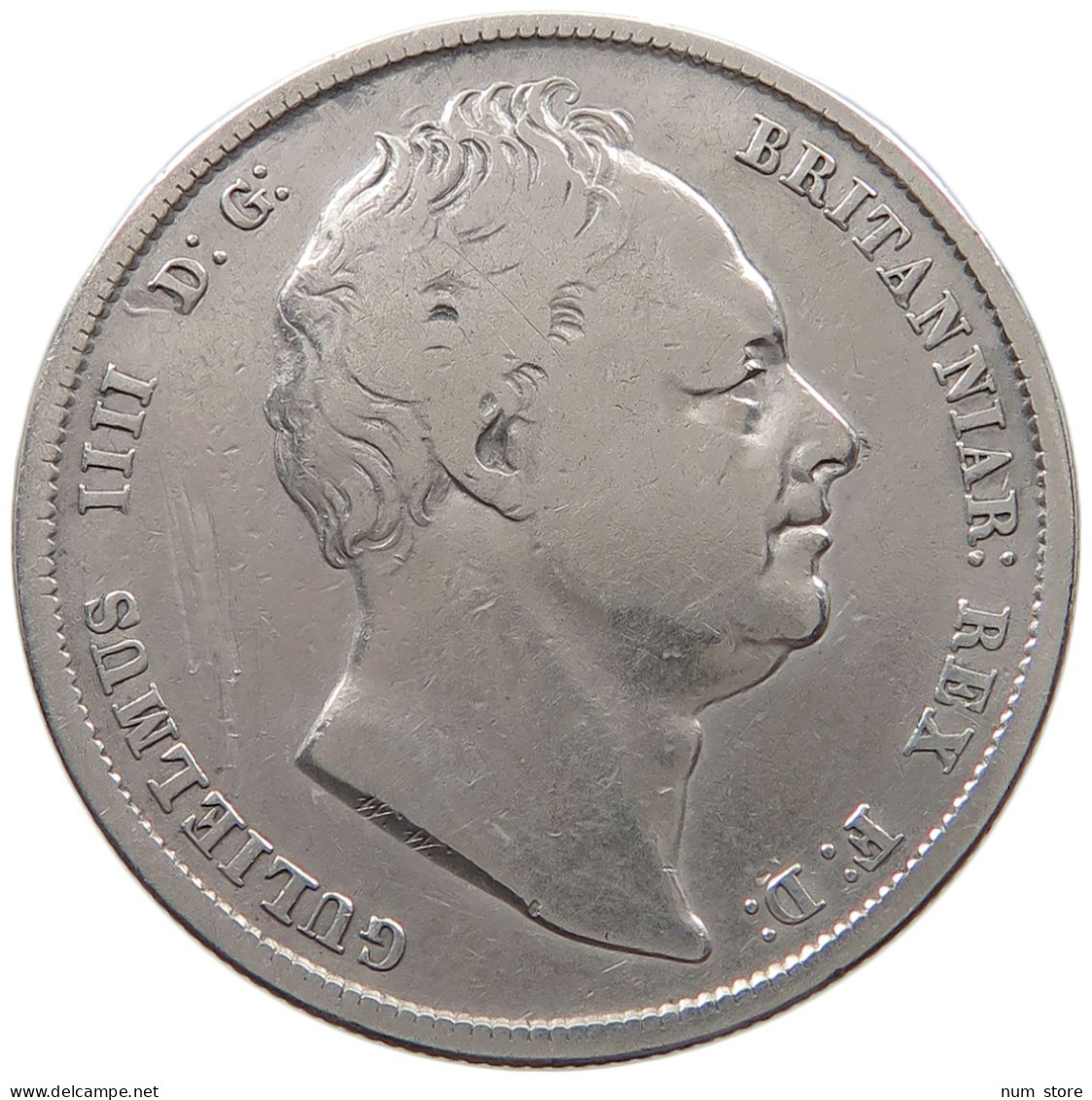 GREAT BRITAIN HALFCROWN 1836 WILLIAM IV. (1830-1837) #t154 0391 - K. 1/2 Crown