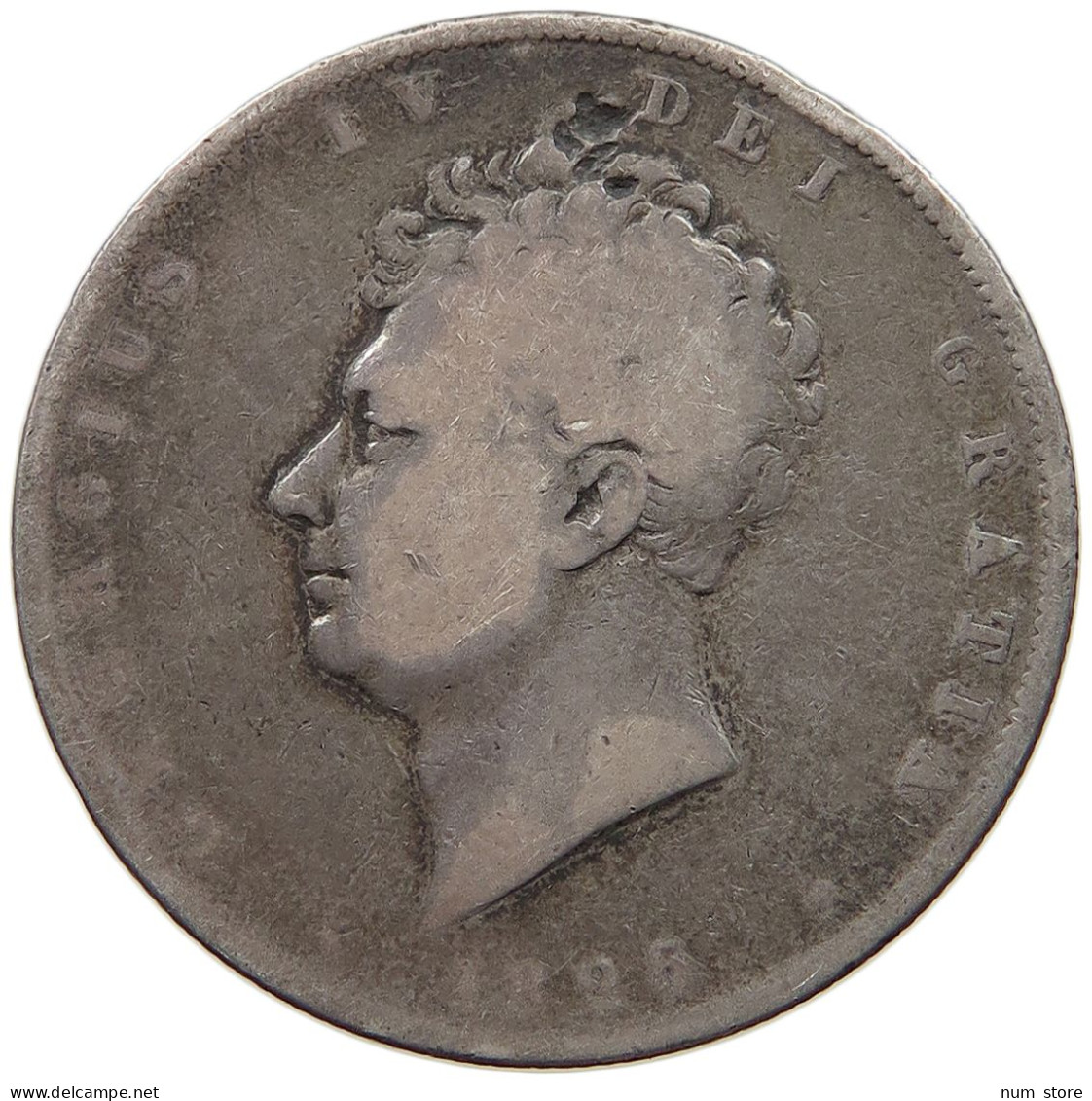 GREAT BRITAIN HALFCROWN 1825 GEORGE IV. (1820-1830) #t107 0263 - K. 1/2 Crown