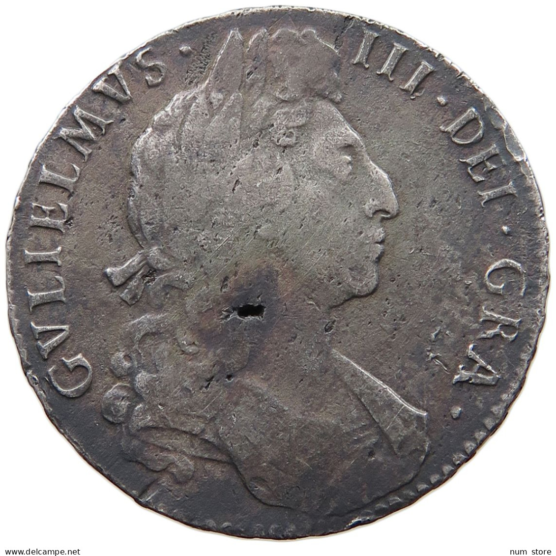 GREAT BRITAIN HALFCROWN 1697 WILLIAM III. (1694-1702) #t082 0019 - I. 1/2 Crown