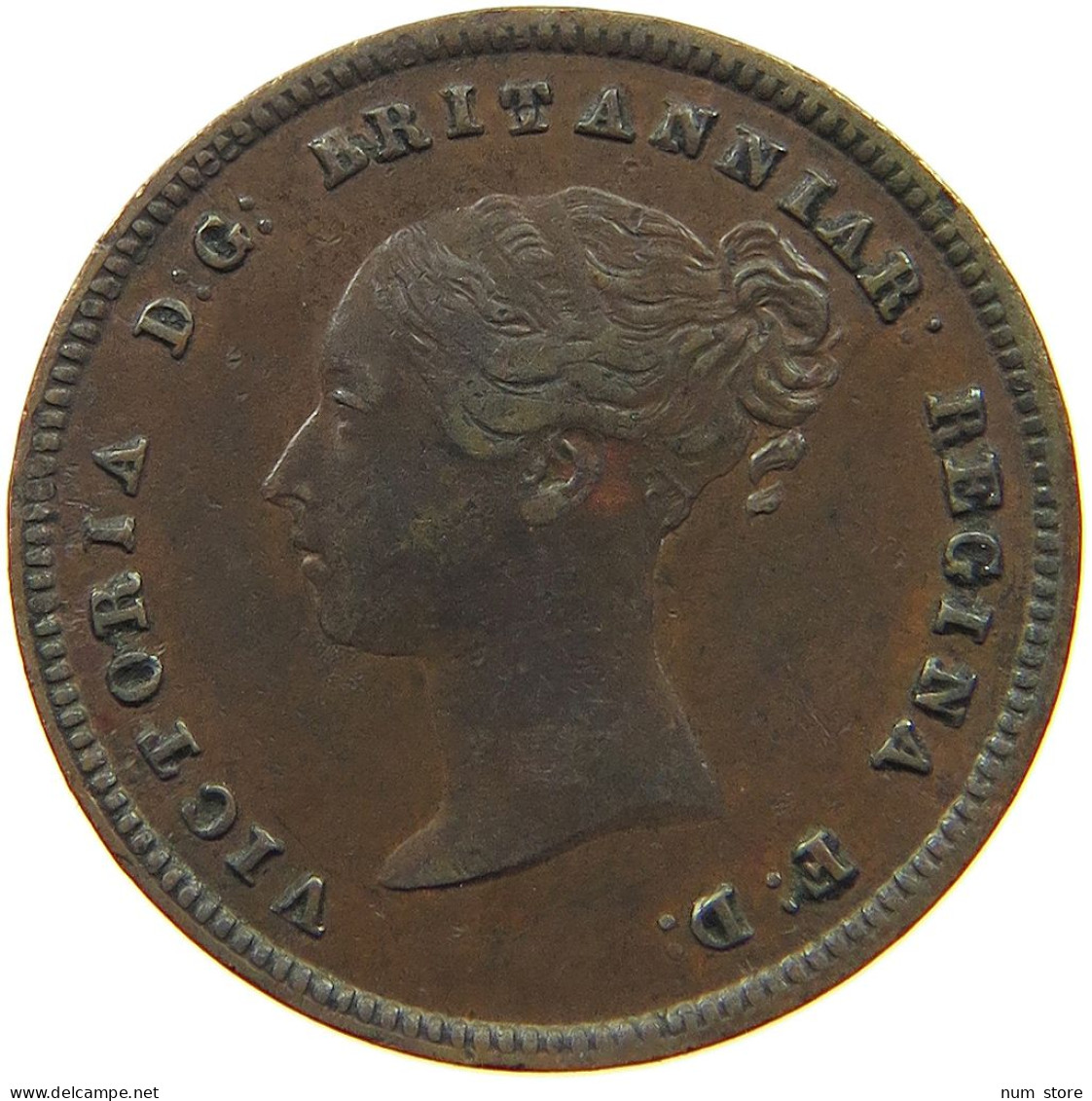 GREAT BRITAIN HALF FARTHING 1844 Victoria 1837-1901 #t073 0229 - A. 1/4 - 1/3 - 1/2 Farthing