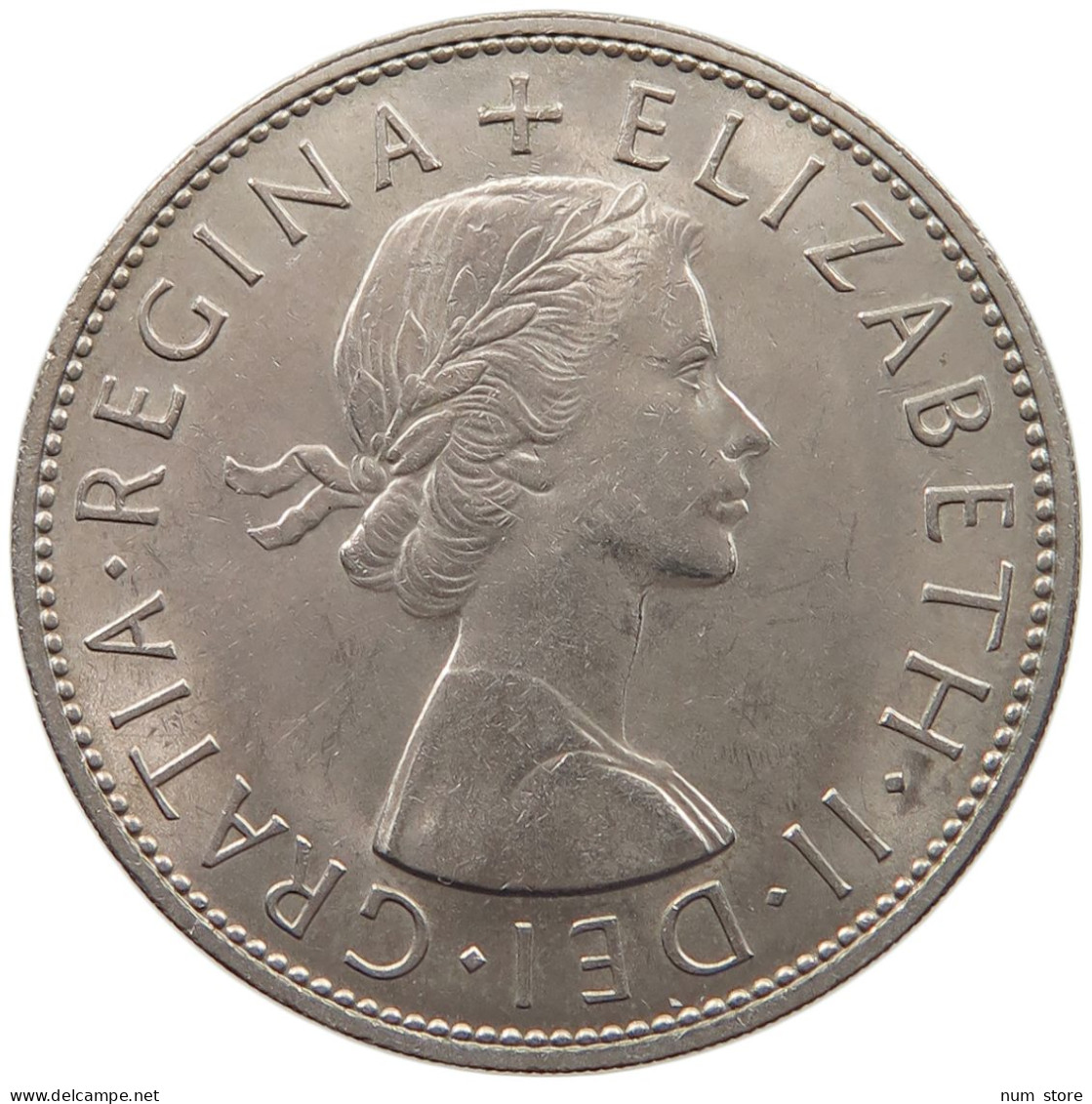 GREAT BRITAIN HALF CROWN 1967 Elisabeth II. (1952-) #c008 0457 - K. 1/2 Crown