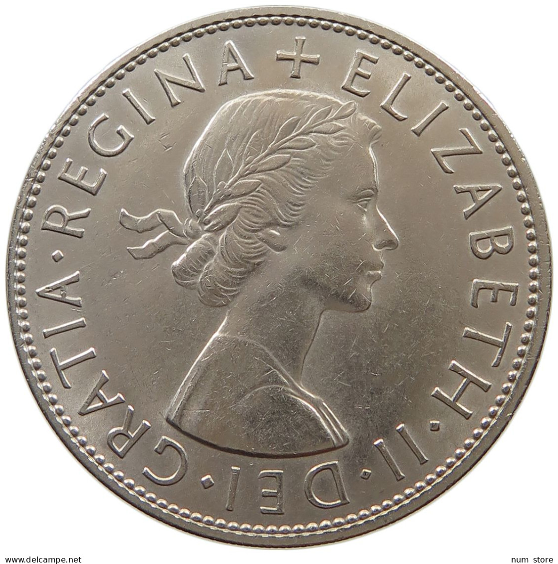 GREAT BRITAIN HALF CROWN 1967 Elisabeth II. (1952-) #a069 0517 - K. 1/2 Crown