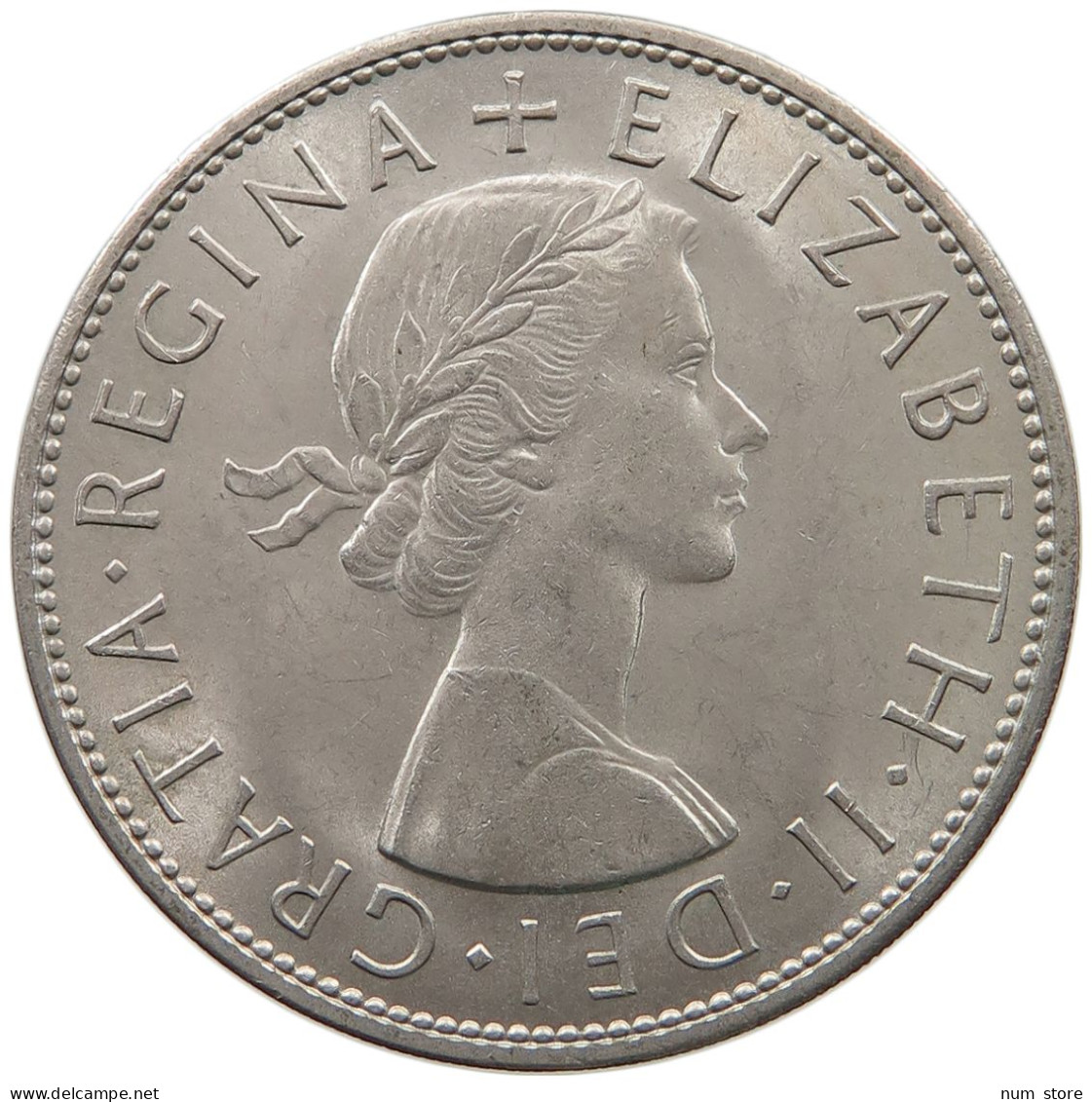 GREAT BRITAIN HALF CROWN 1967 Elisabeth II. (1952-) #a042 0353 - K. 1/2 Crown