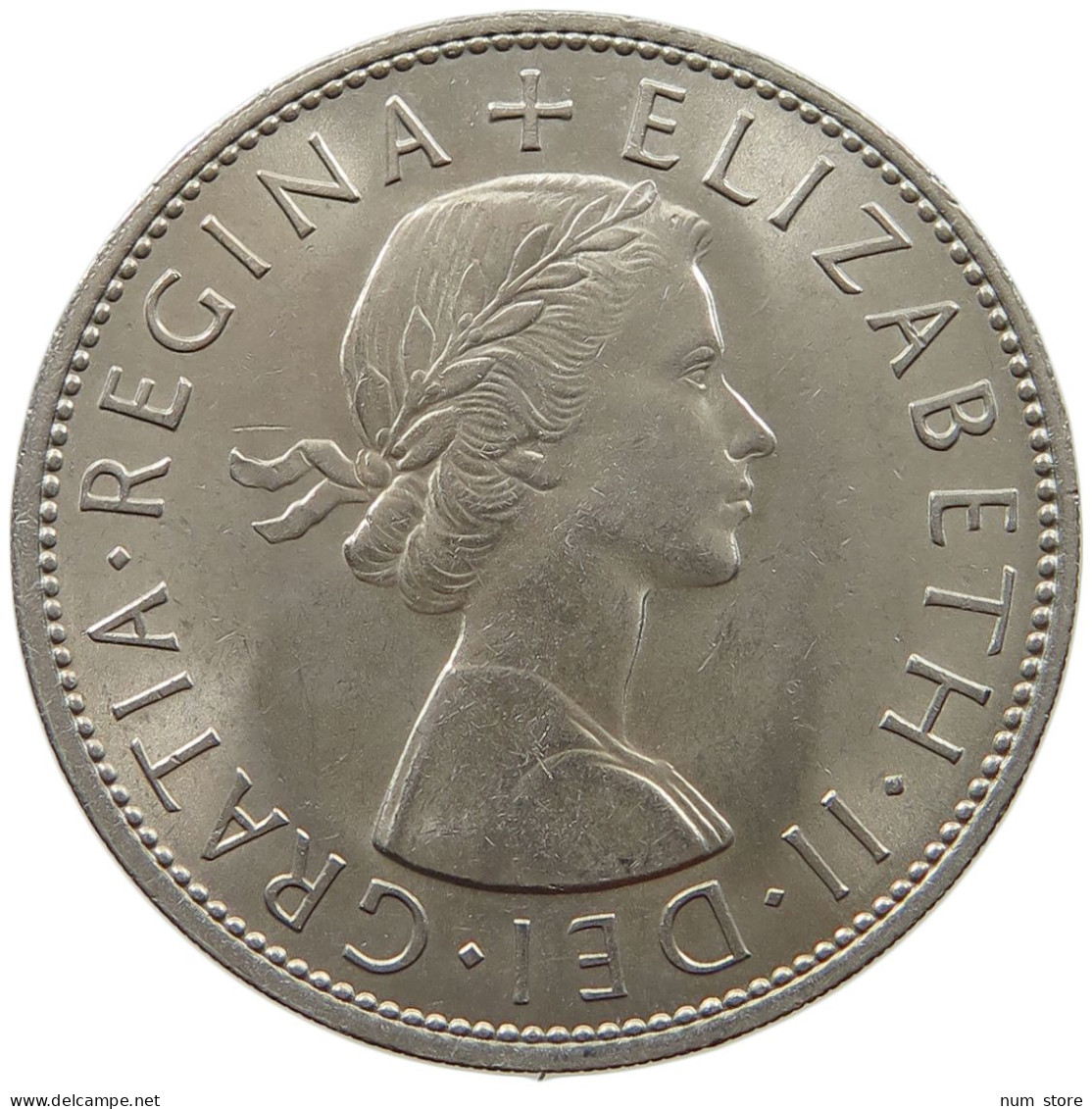 GREAT BRITAIN HALF CROWN 1967 Elisabeth II. (1952-) #a087 0751 - K. 1/2 Crown