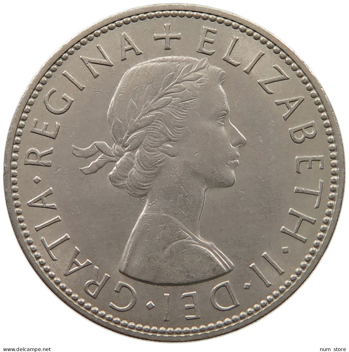 GREAT BRITAIN HALF CROWN 1967 Elisabeth II. (1952-) #s060 0785 - K. 1/2 Crown