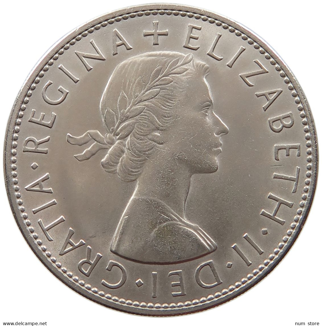 GREAT BRITAIN HALF CROWN 1967 Elisabeth II. (1952-) #a012 0729 - K. 1/2 Crown