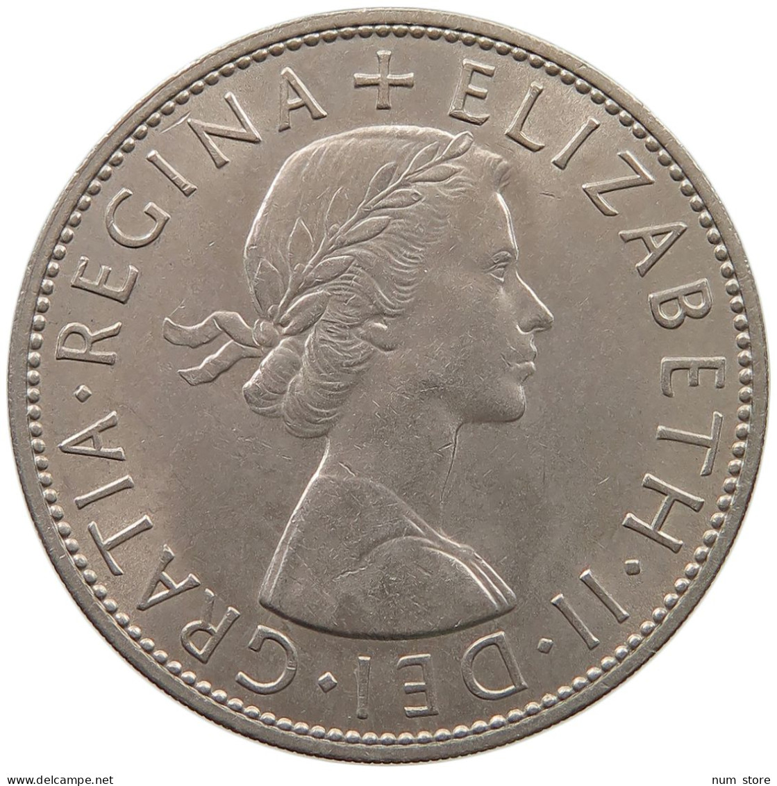 GREAT BRITAIN HALF CROWN 1967 Elisabeth II. (1952-) #s060 0783 - K. 1/2 Crown