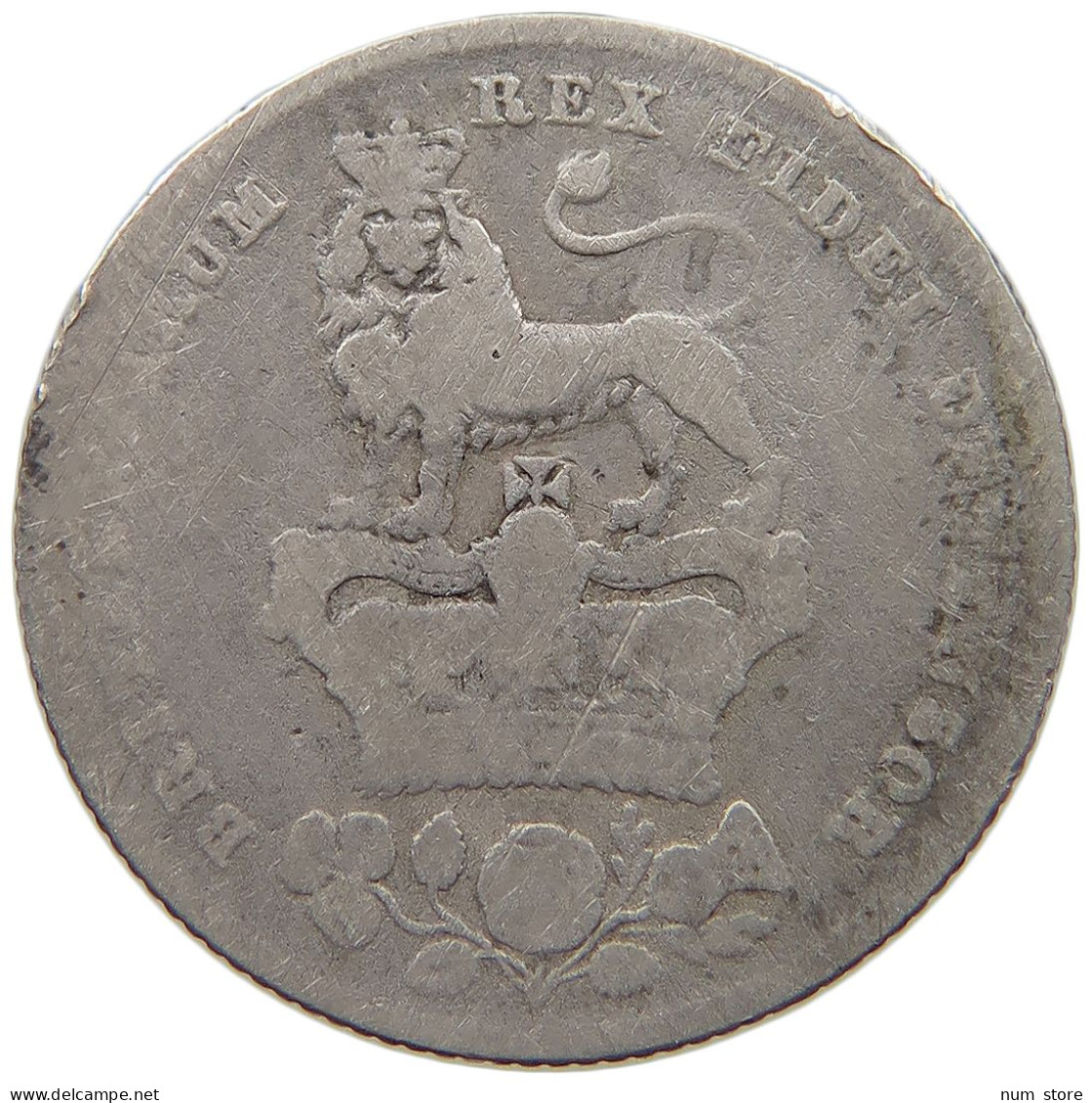 GREAT BRITAIN SHILLING 1829 GEORGE IV. (1820-1830) #c080 0041 - I. 1 Shilling