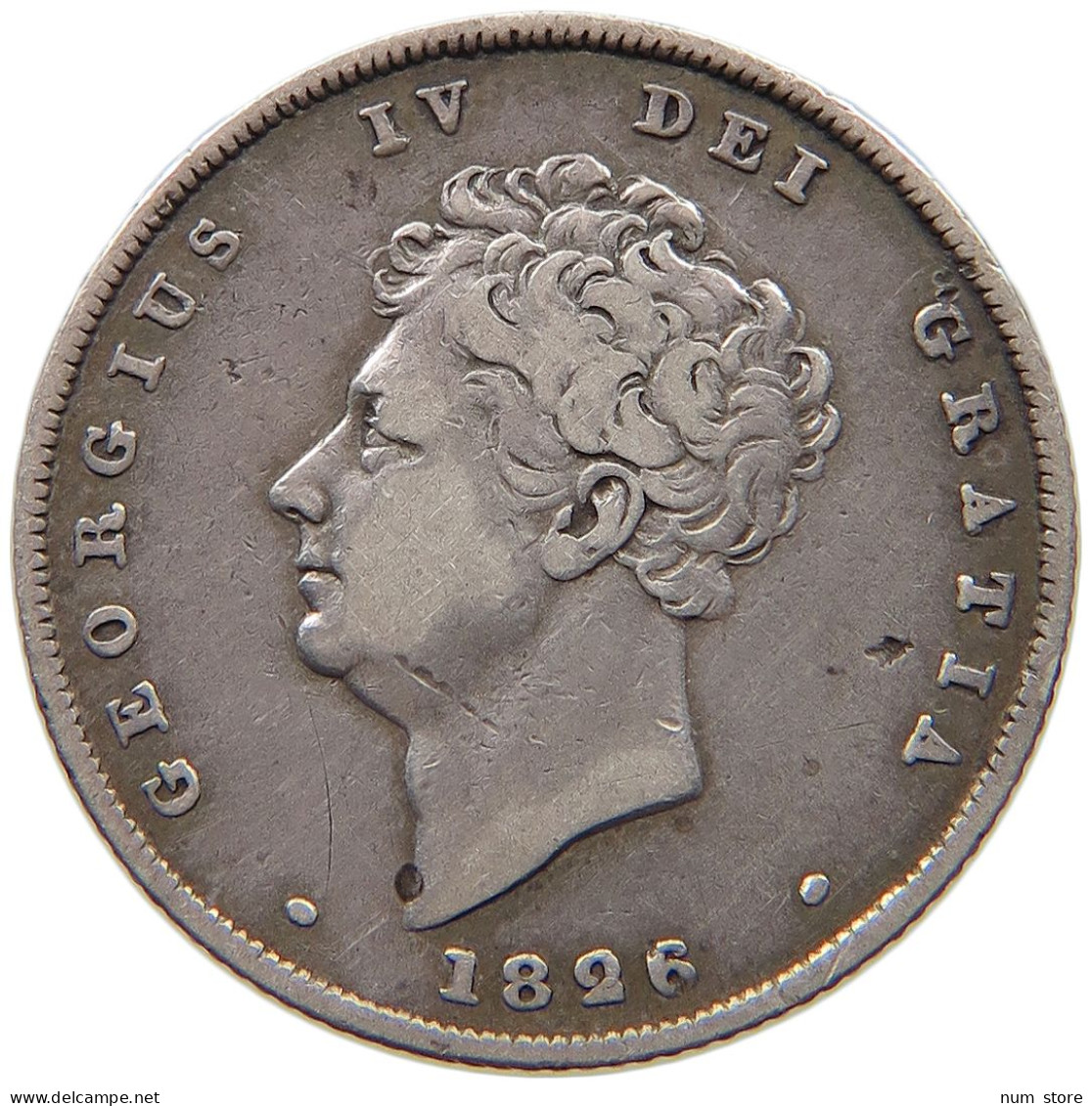 GREAT BRITAIN SHILLING 1826 GEORGE IV. (1820-1830) #t077 0271 - I. 1 Shilling