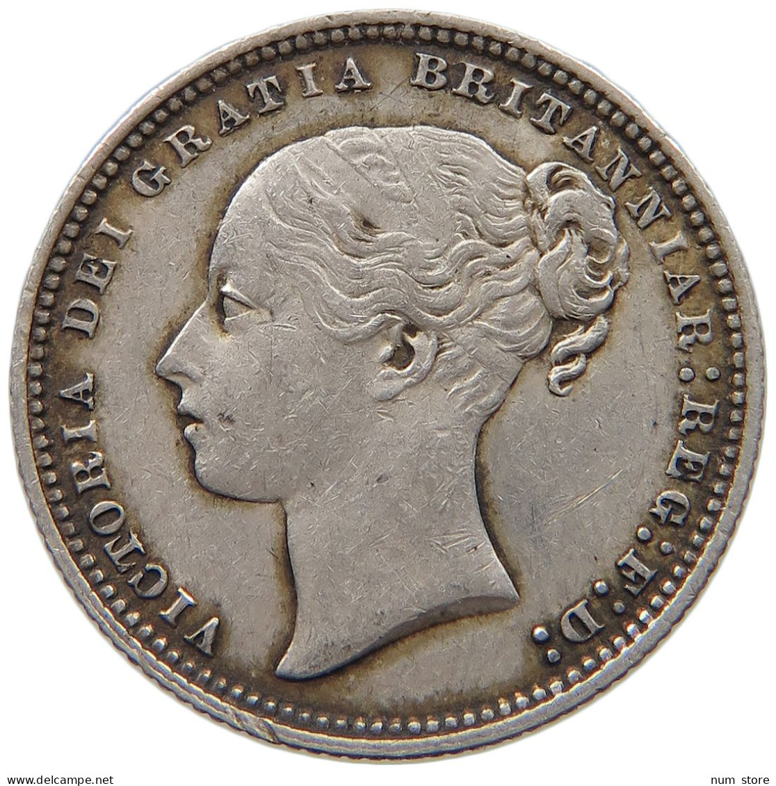 GREAT BRITAIN SHILLING 1874 Victoria 1837-1901 #t156 0031 - I. 1 Shilling