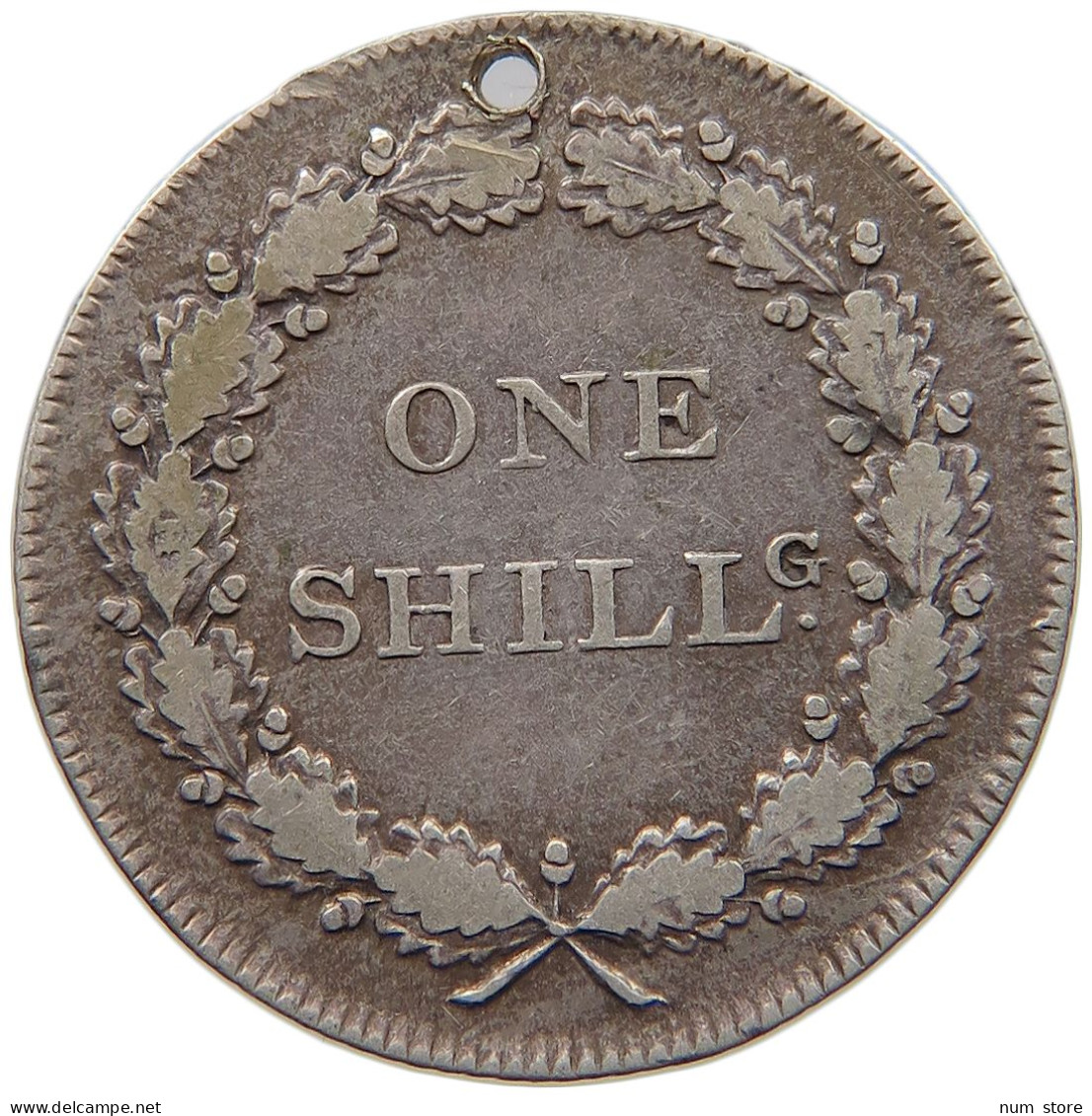 GREAT BRITAIN SHILLING 1811 GEORGE III. 1760-1820 Staffordshire Fazeley, Sir Robert Peel #c045 0163 - H. 1 Shilling