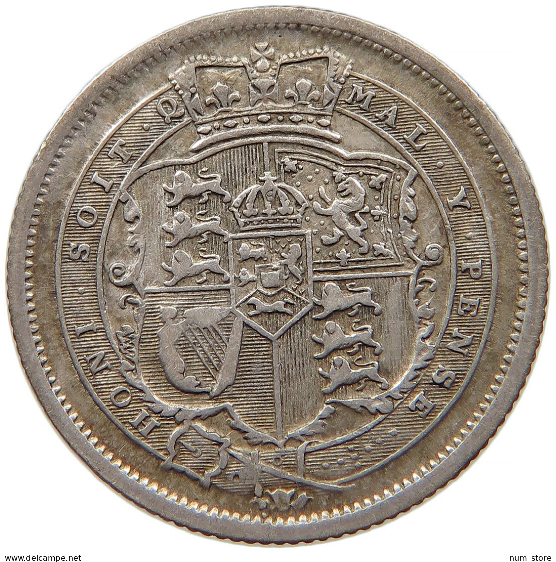 GREAT BRITAIN SHILLING 1817 GEORGE III. 1760-1820 #t021 0275 - I. 1 Shilling