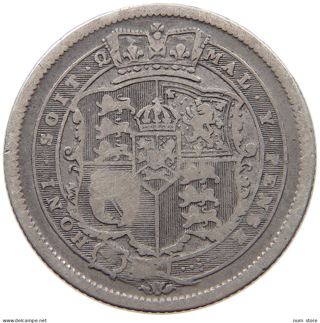 GREAT BRITAIN SHILLING 1816 GEORGE III. 1760-1820 #c049 0343 - H. 1 Shilling