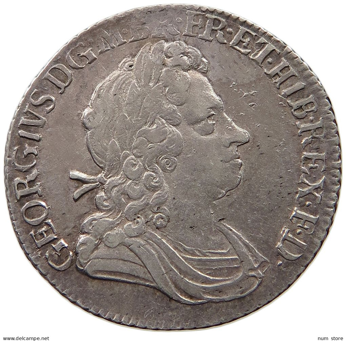 GREAT BRITAIN SHILLING 1723 George I. (1714-1727) #t059 0039 - H. 1 Shilling